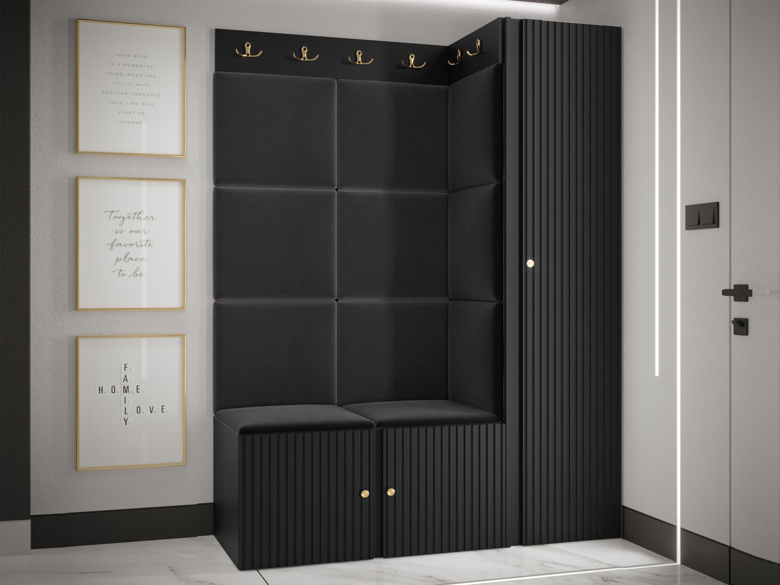 Set arredo da corridoio Hartford 385 (Polo 897)