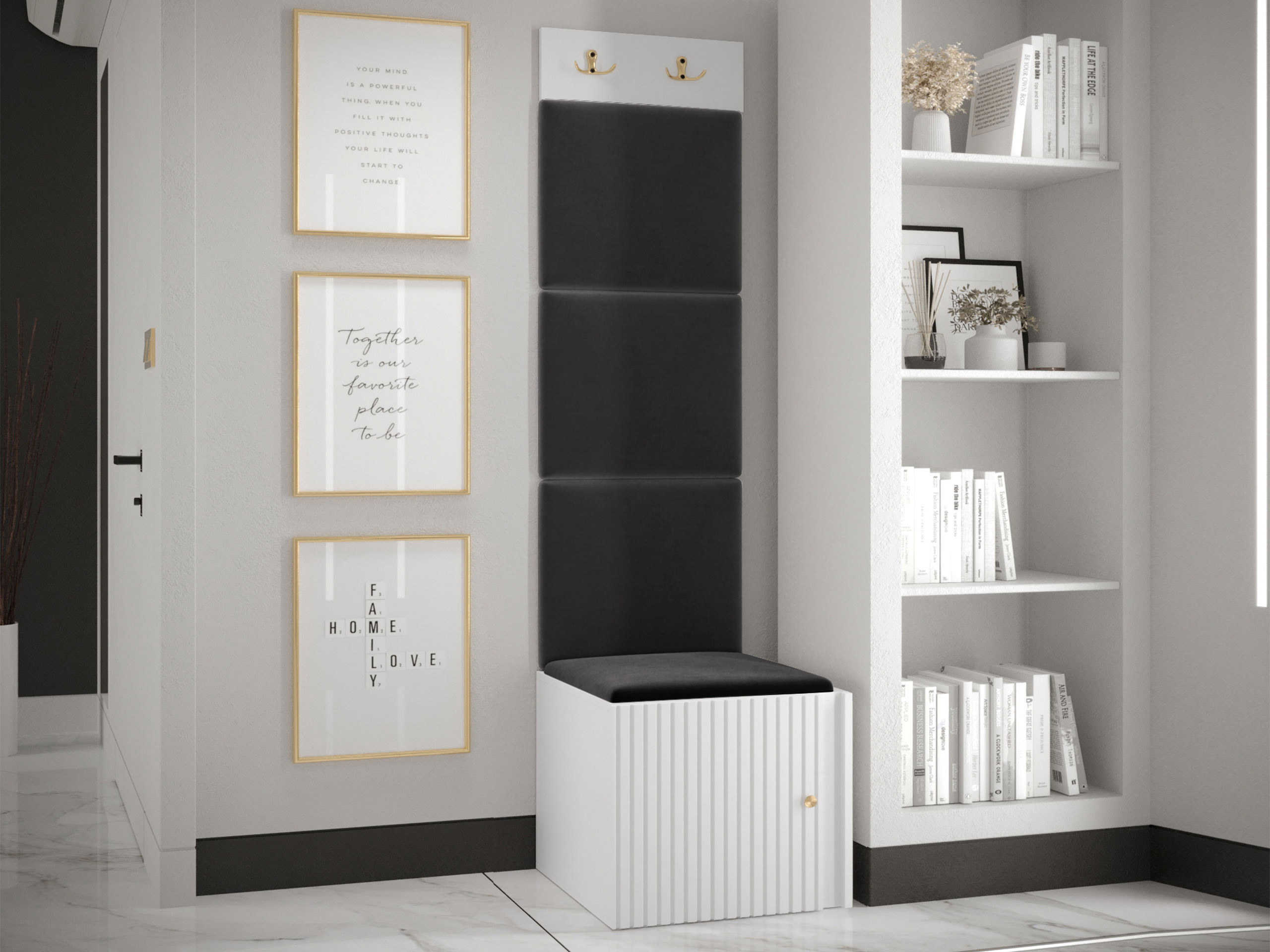 Set arredo da corridoio Hartford 386 (Polo 897)