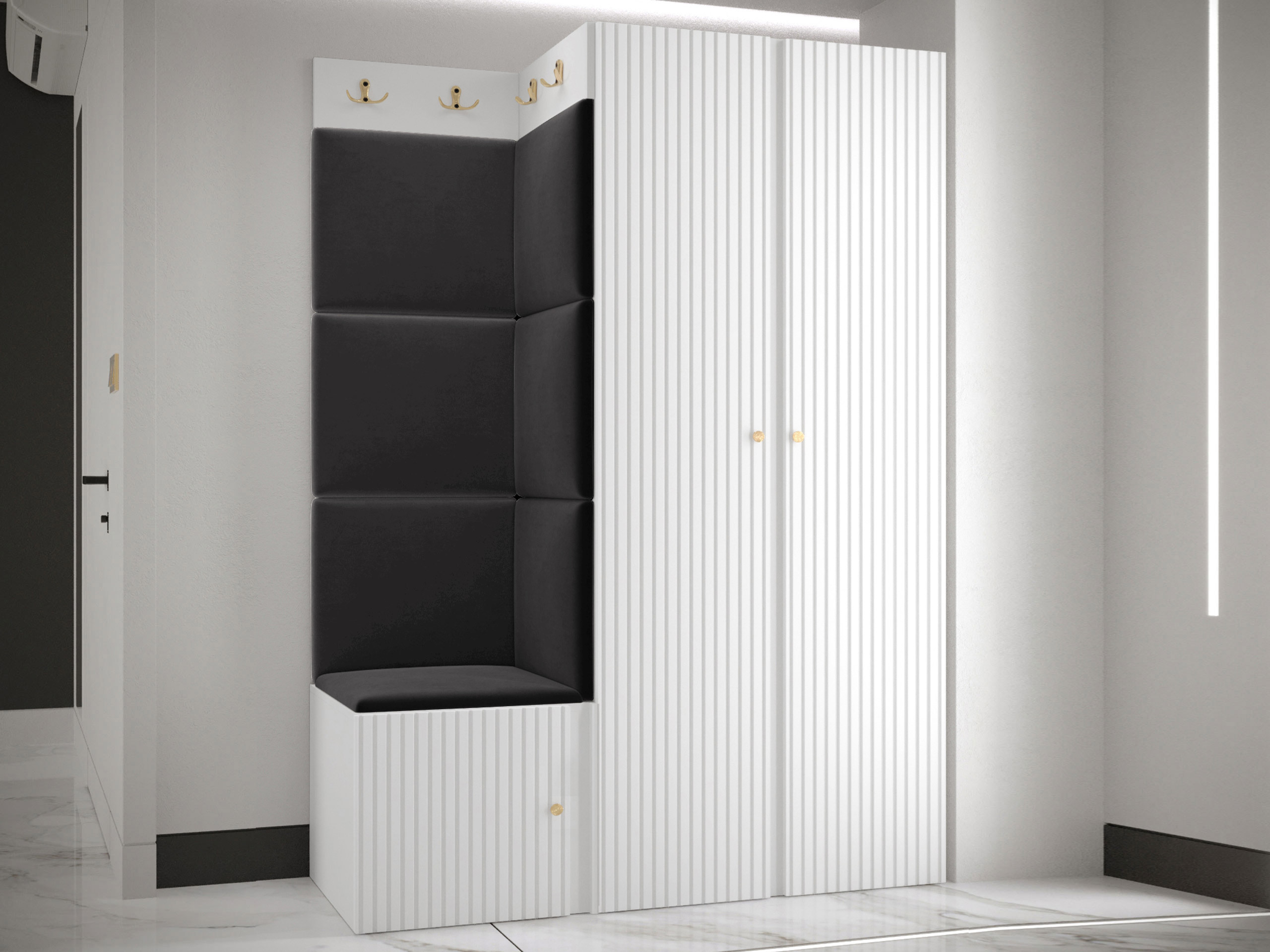 Set arredo da corridoio Hartford 387 (Polo 897)
