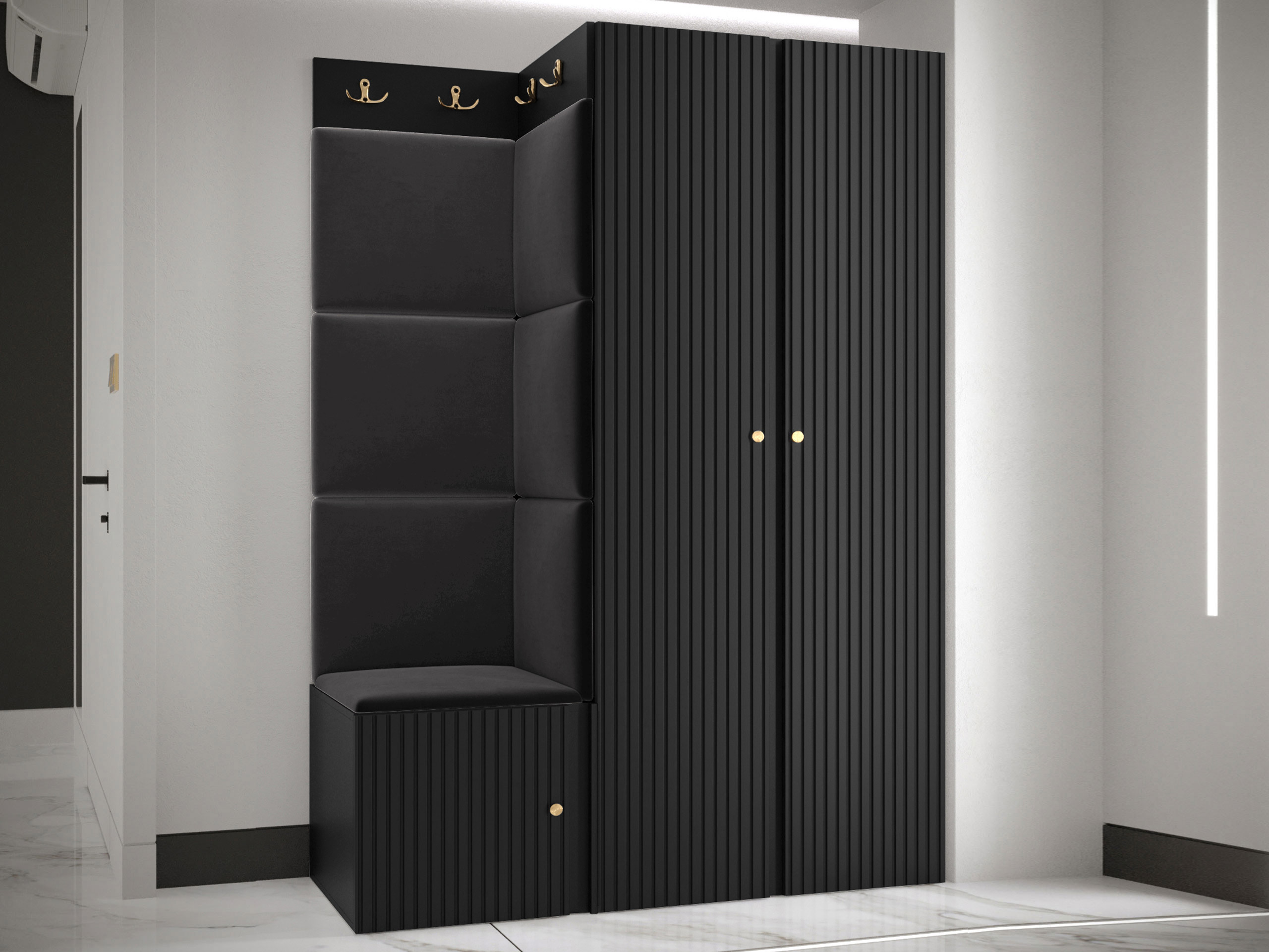 Set arredo da corridoio Hartford 387 (Polo 897)