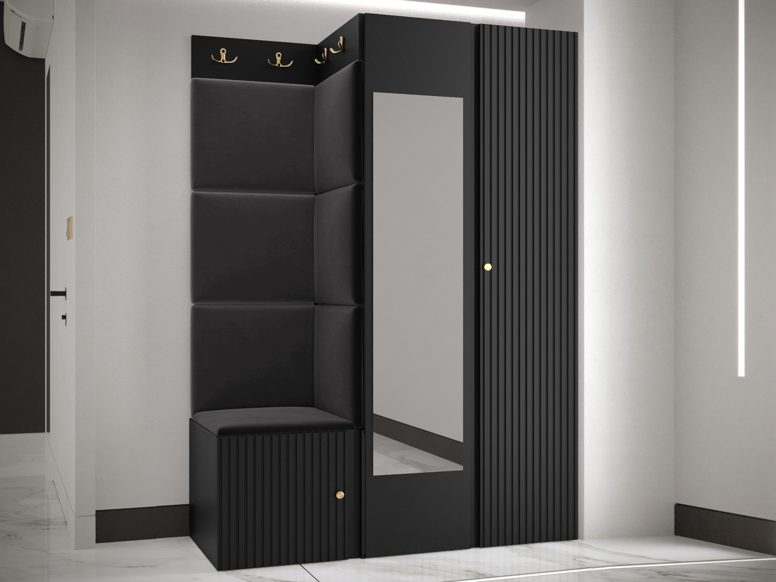 Set arredo da corridoio Hartford 388 (Polo 897)