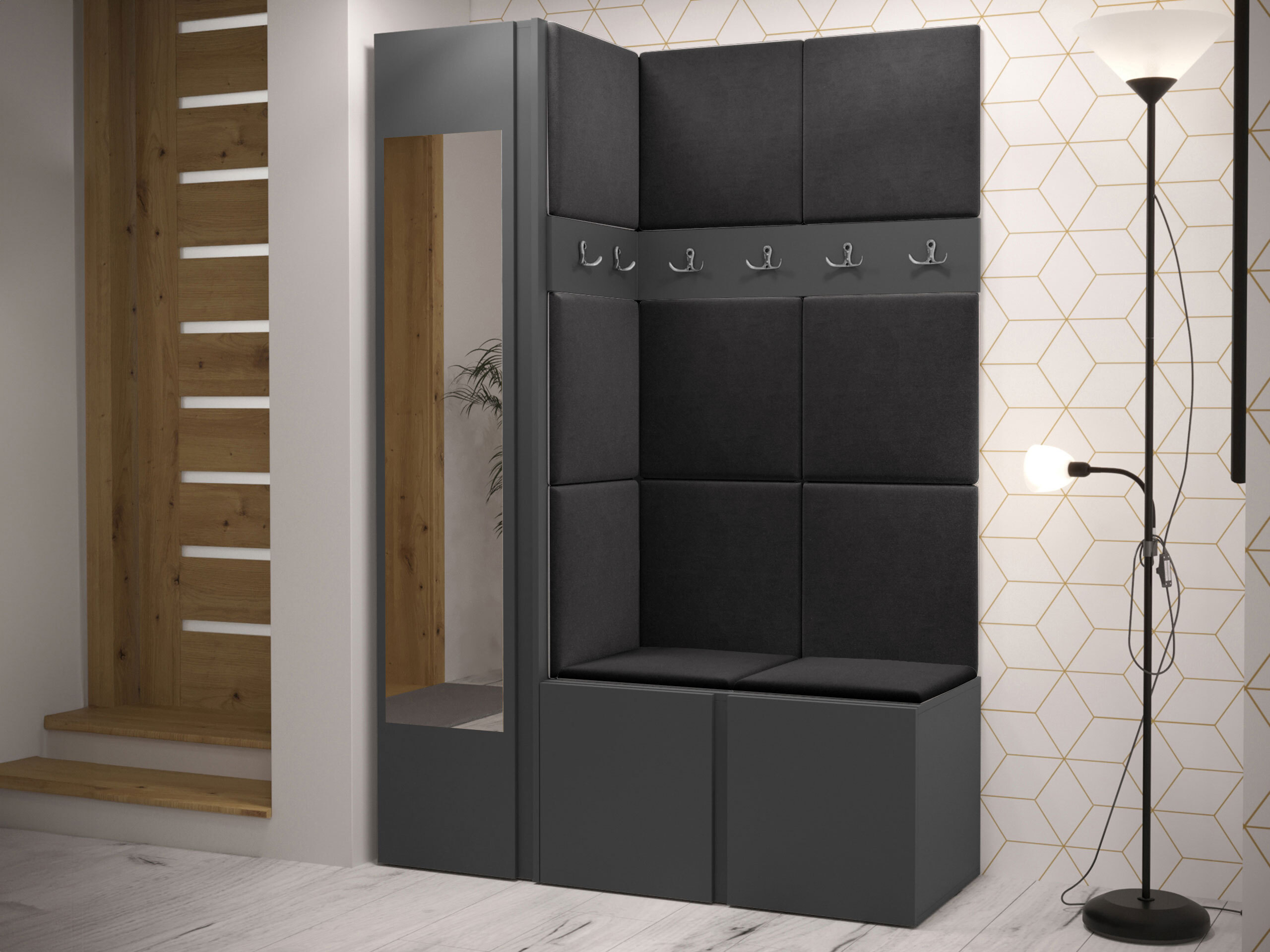 Set arredo da corridoio Hartford 277 (Polo 897)