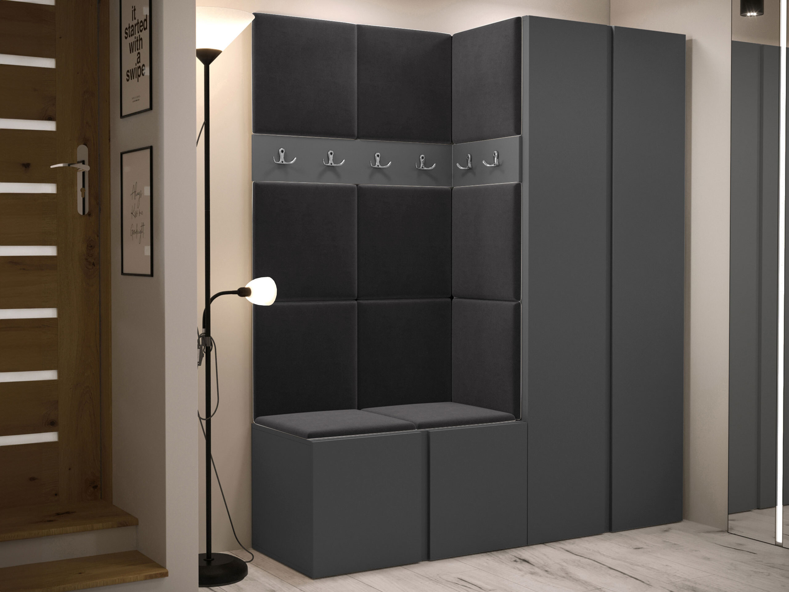 Set arredo da corridoio Pinis III (Polo 897)