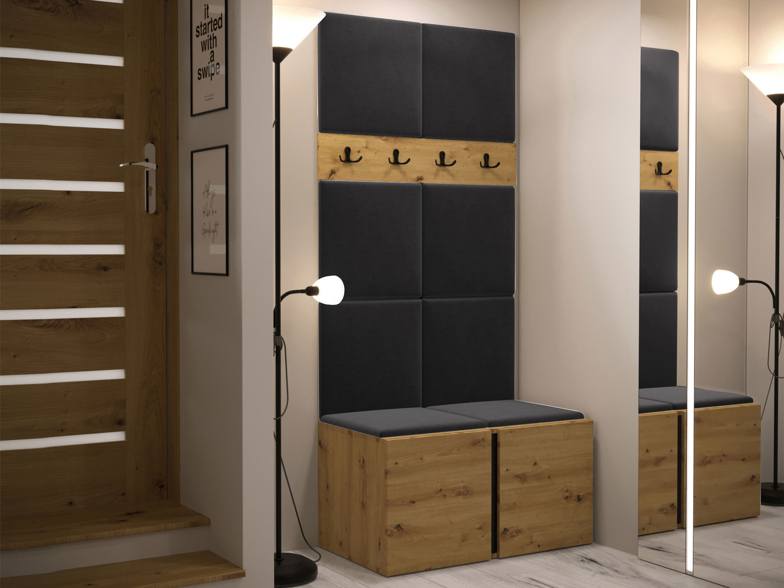 Set arredo da corridoio Pinis IV (Polo 897)