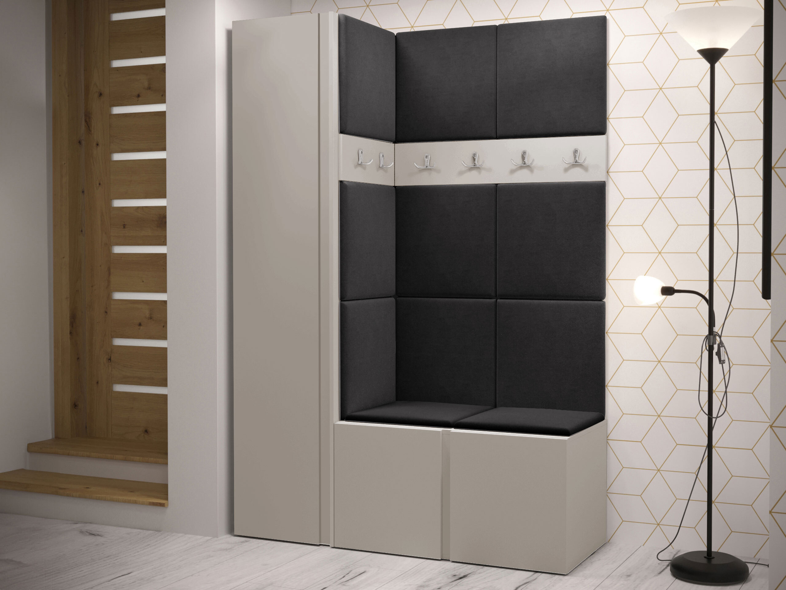 Set arredo da corridoio Pinis IX (Cachemire)