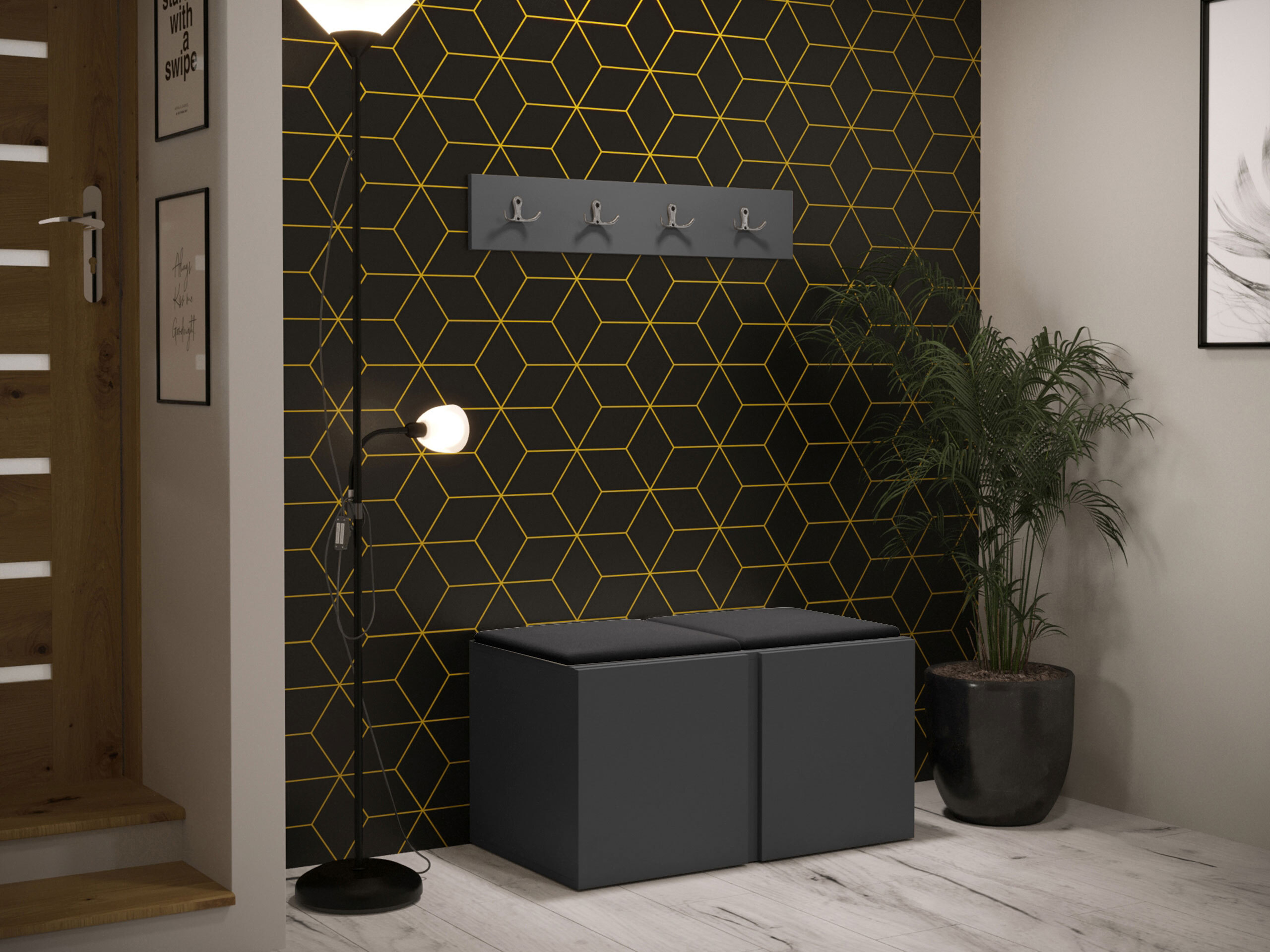 Set arredo da corridoio Pinis VI (Polo 897)