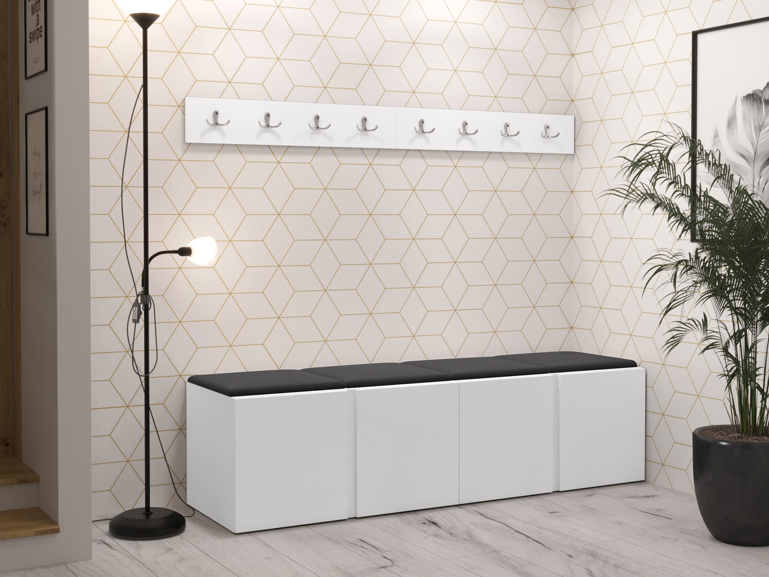 Set arredo da corridoio Pinis VII (Polo 897)