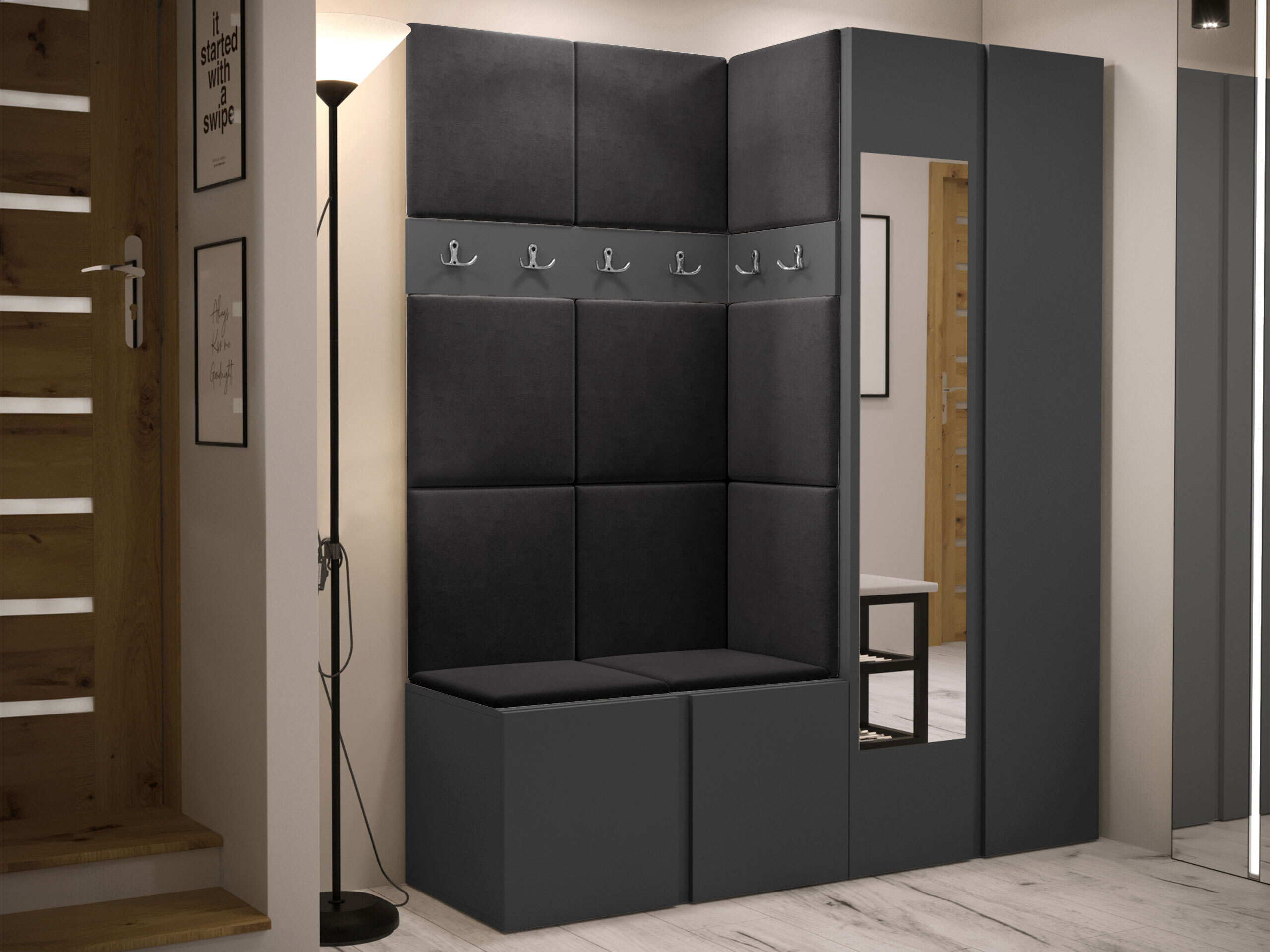 Set arredo da corridoio Pinis X (Polo 897)