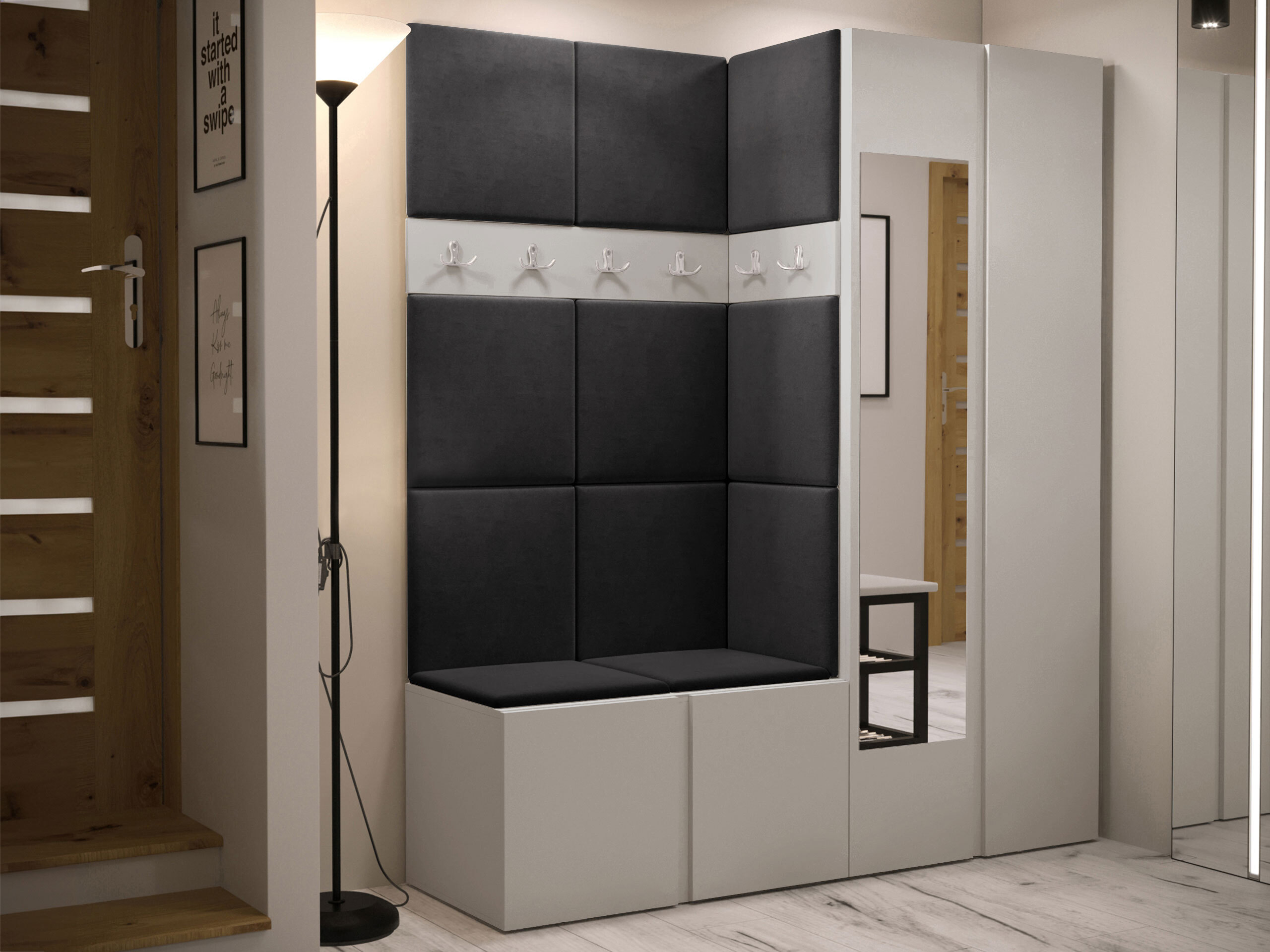 Set arredo da corridoio Pinis X (Polo 897)