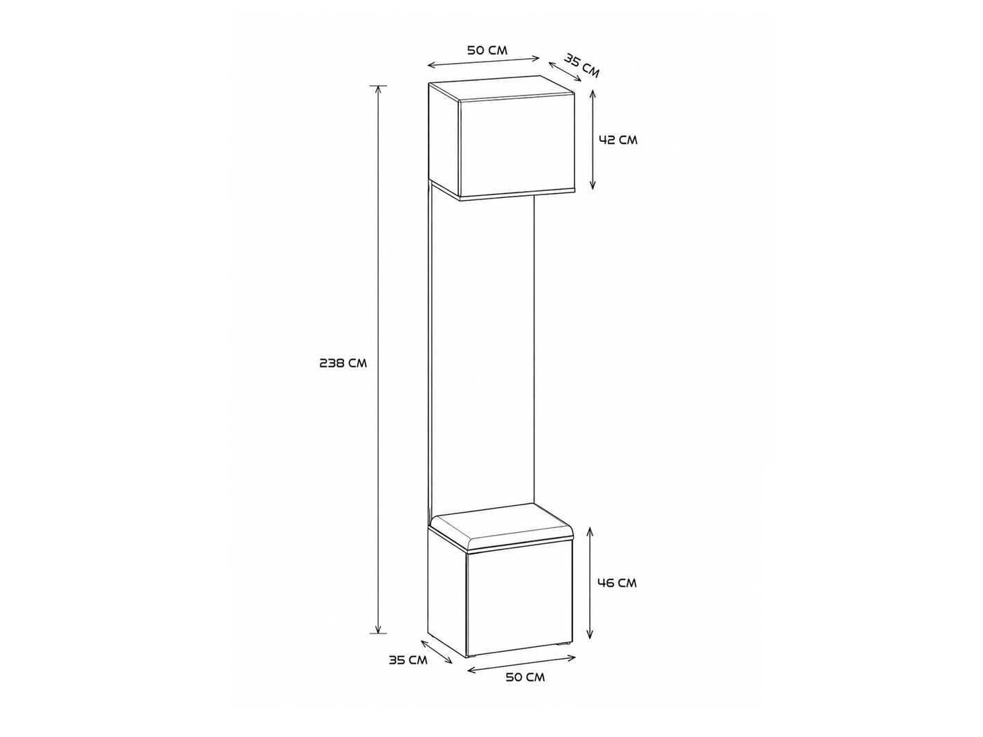 Set arredo da corridoio Mandeville 385
