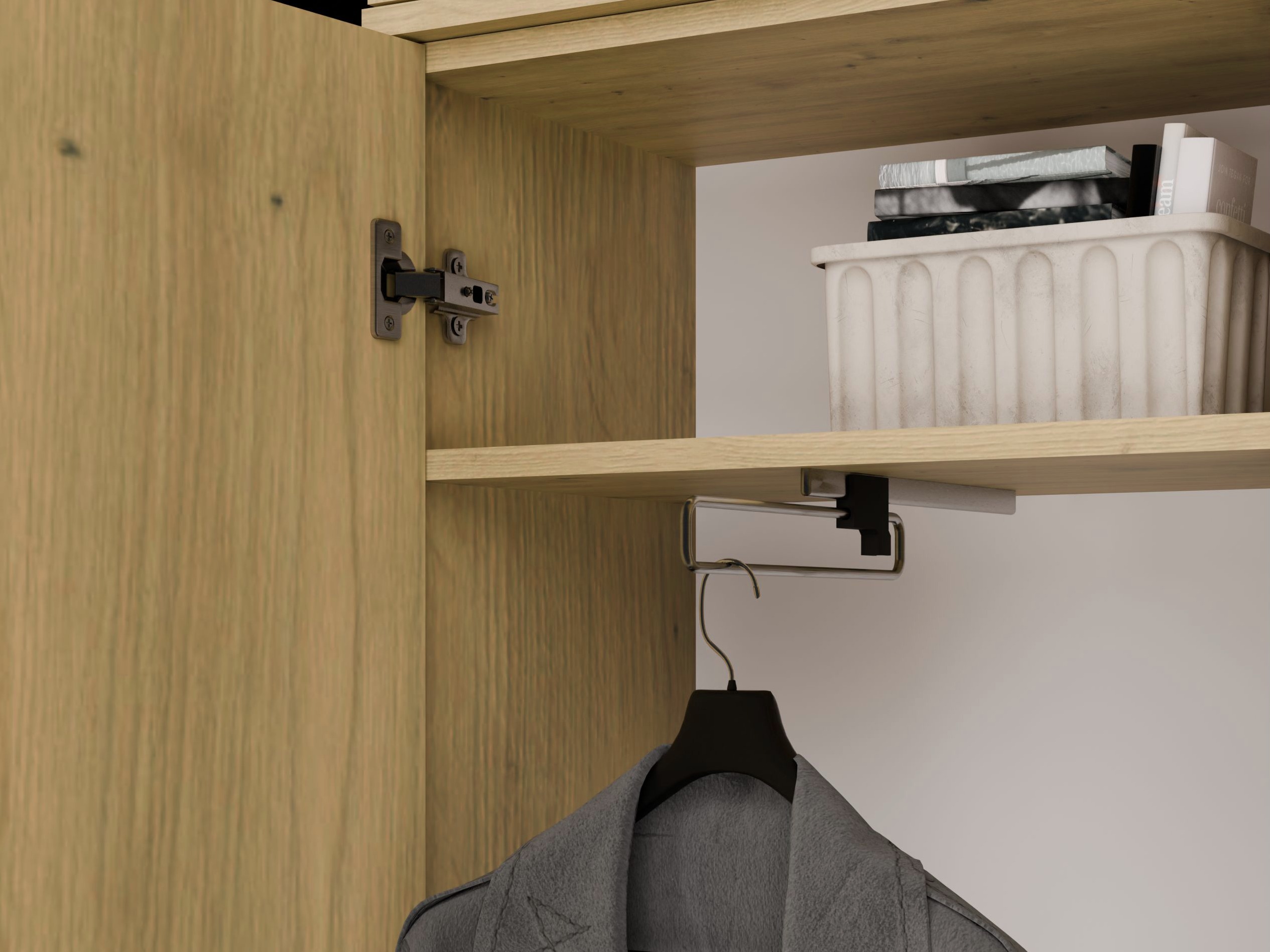 Set arredo da corridoio Domtori 100 (Rovere Artisan)