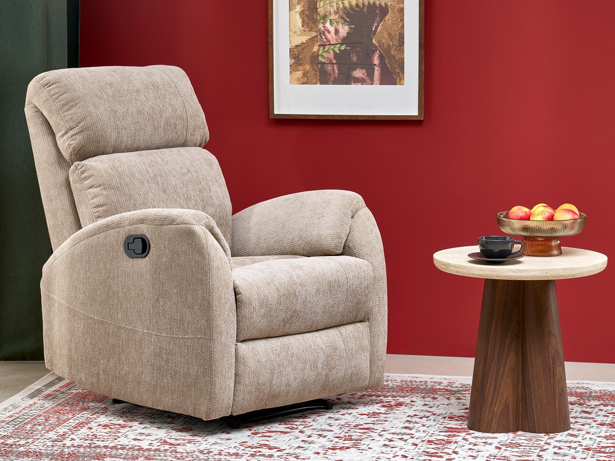 Poltrona regolabile Houston 2198 (Beige)