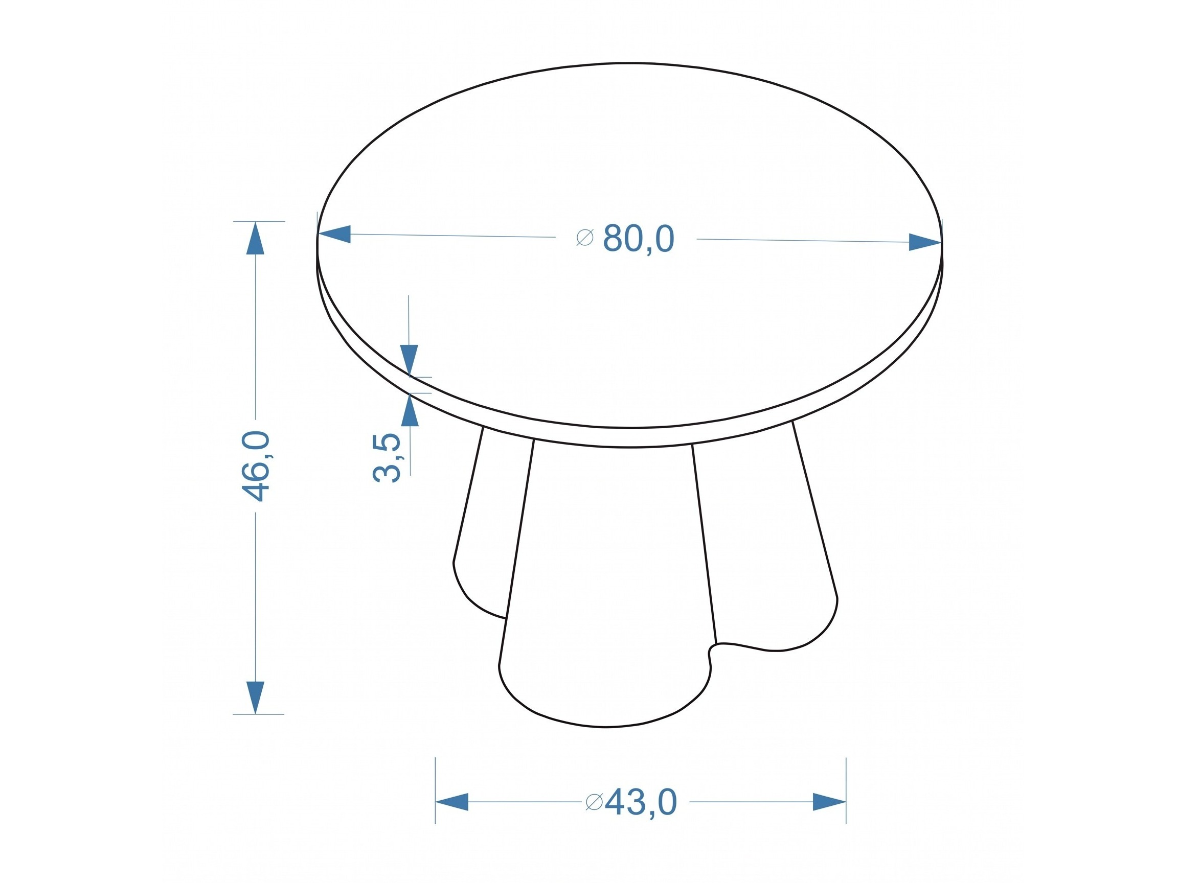 Tavolino da caffè Houston 2200