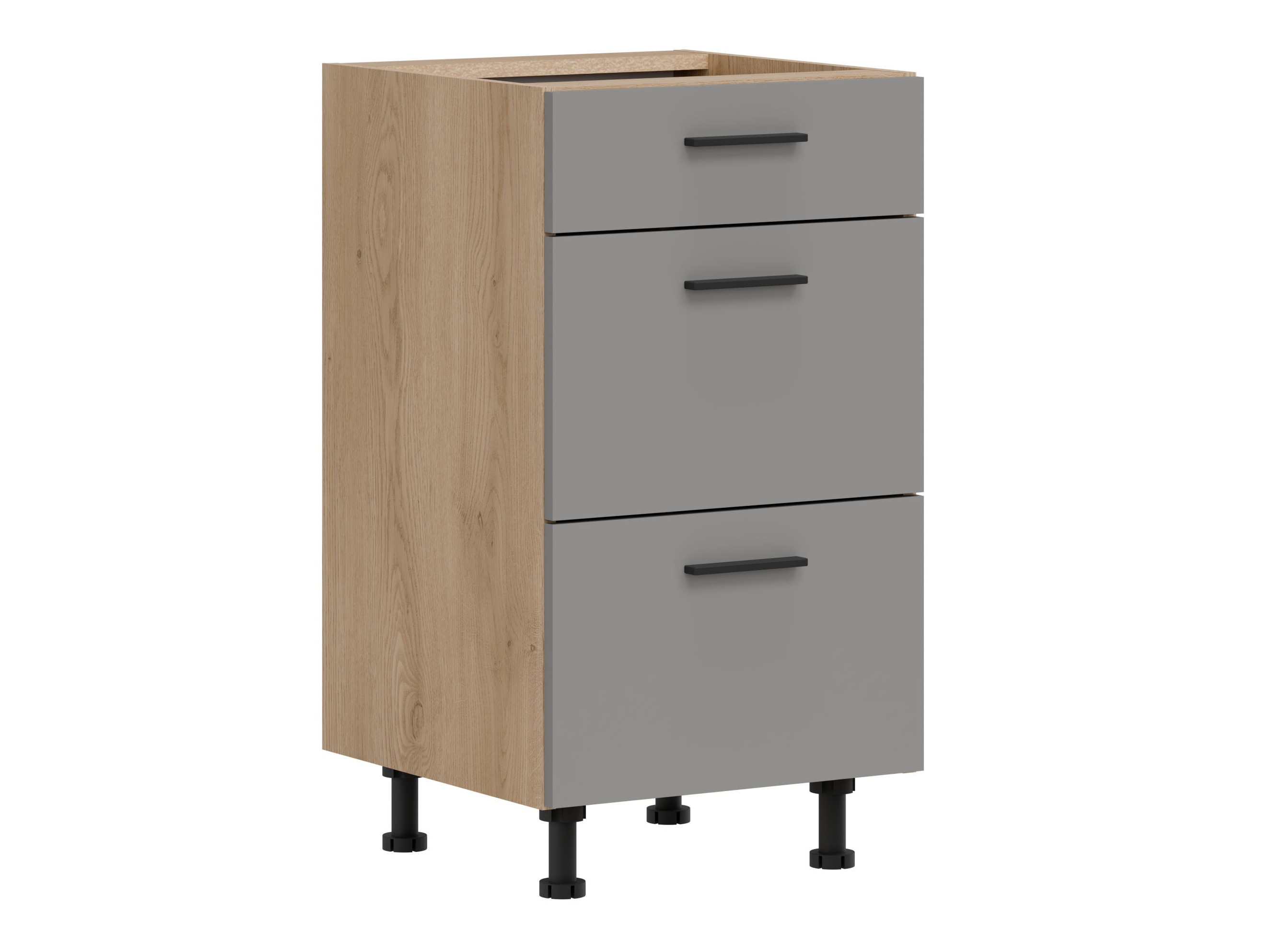 Mobile componibile con cassetti Ati Grey Artisan 105