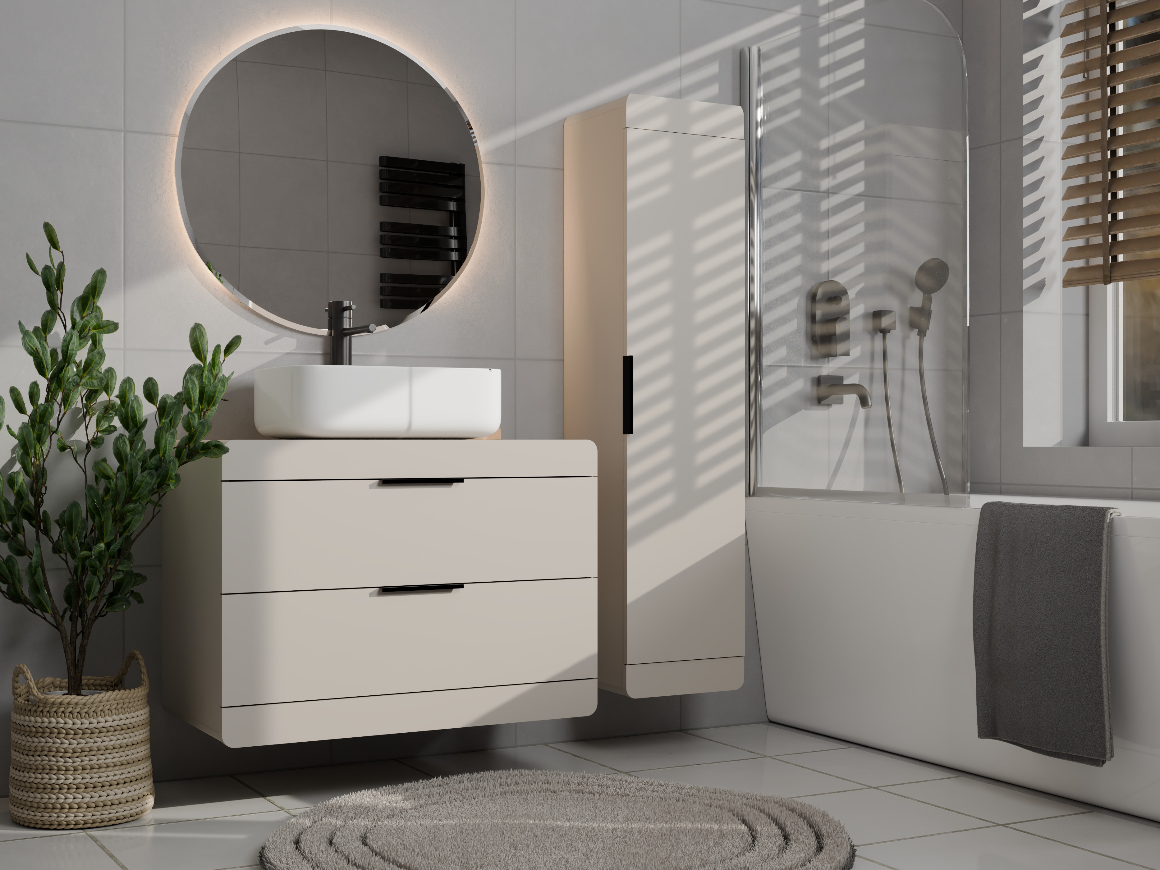 Mobiletto del bagno Mandeville 390