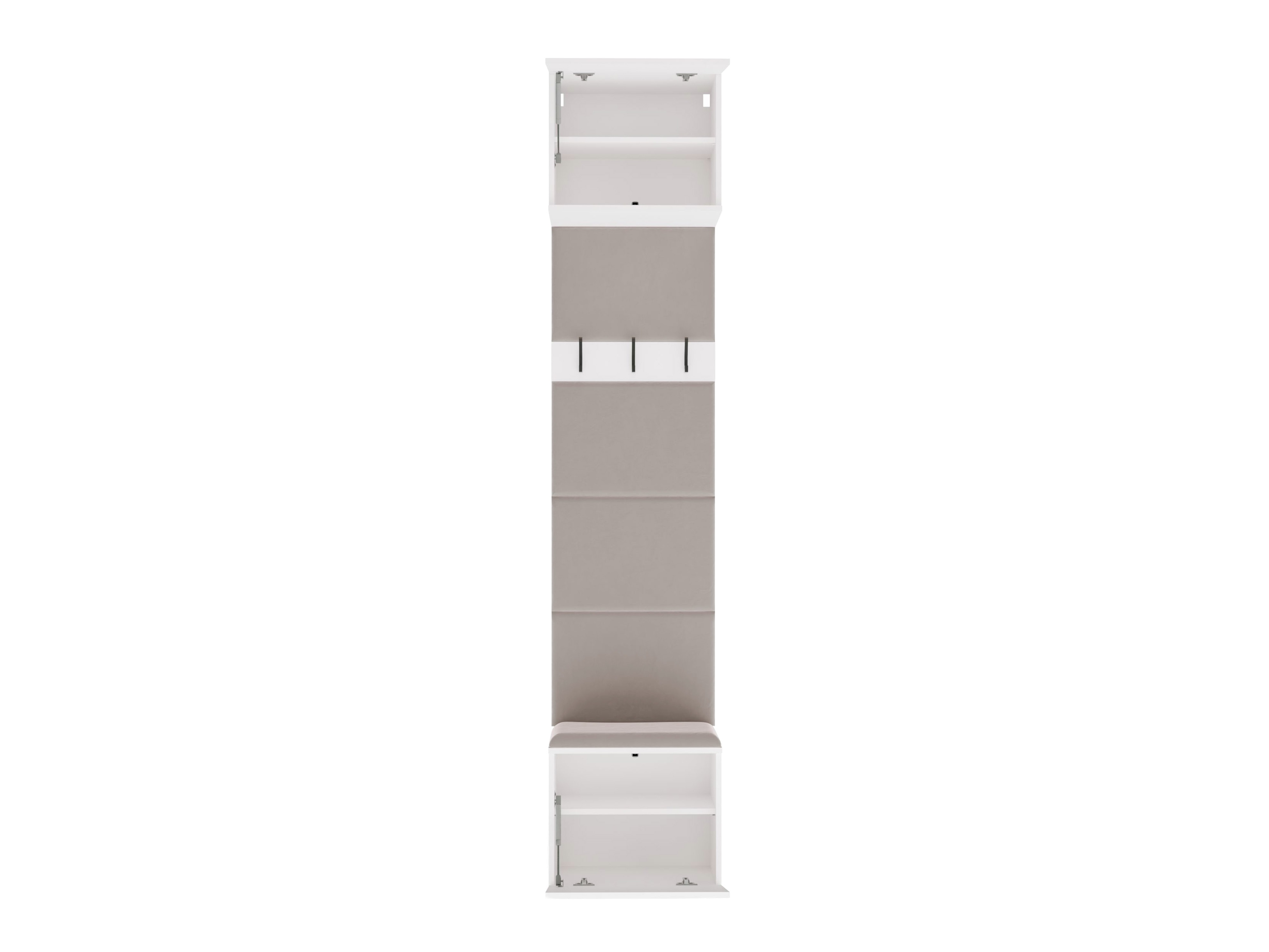 Set arredo da corridoio Domtori 117 (Bianco)