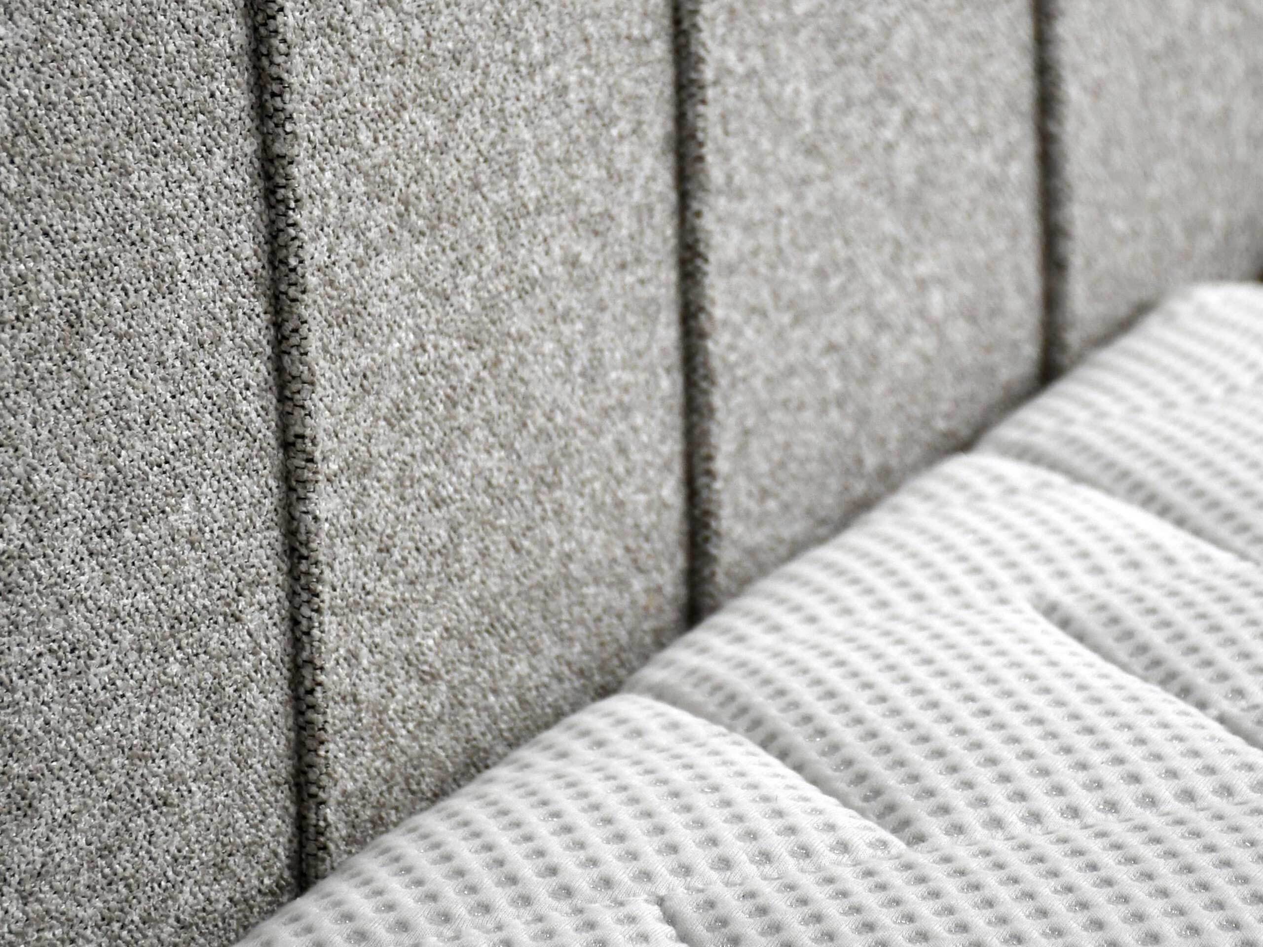Letto continentale Norman 127 (Grigio scuro)