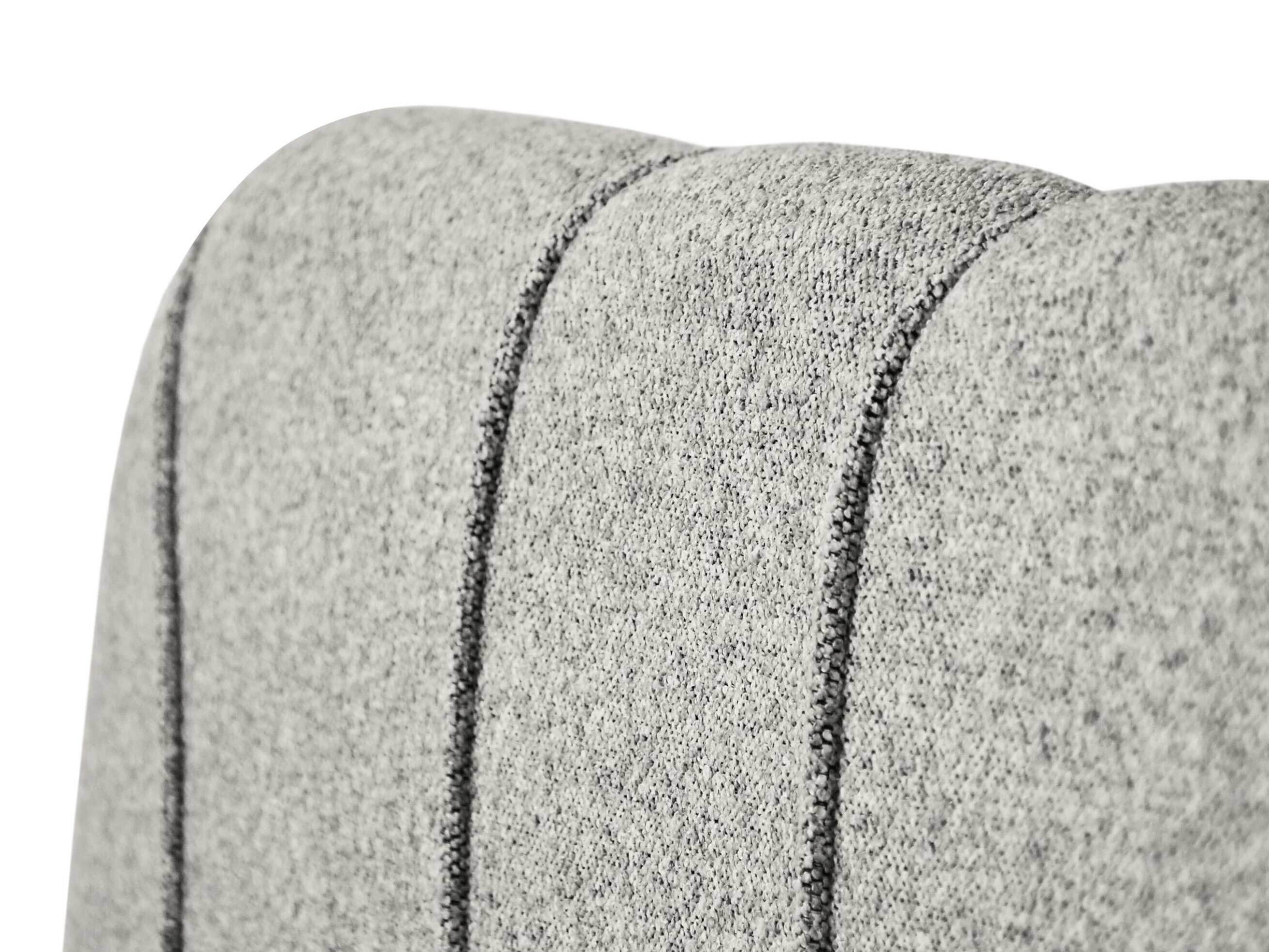 Letto continentale Norman 127 (Marrone grigio)