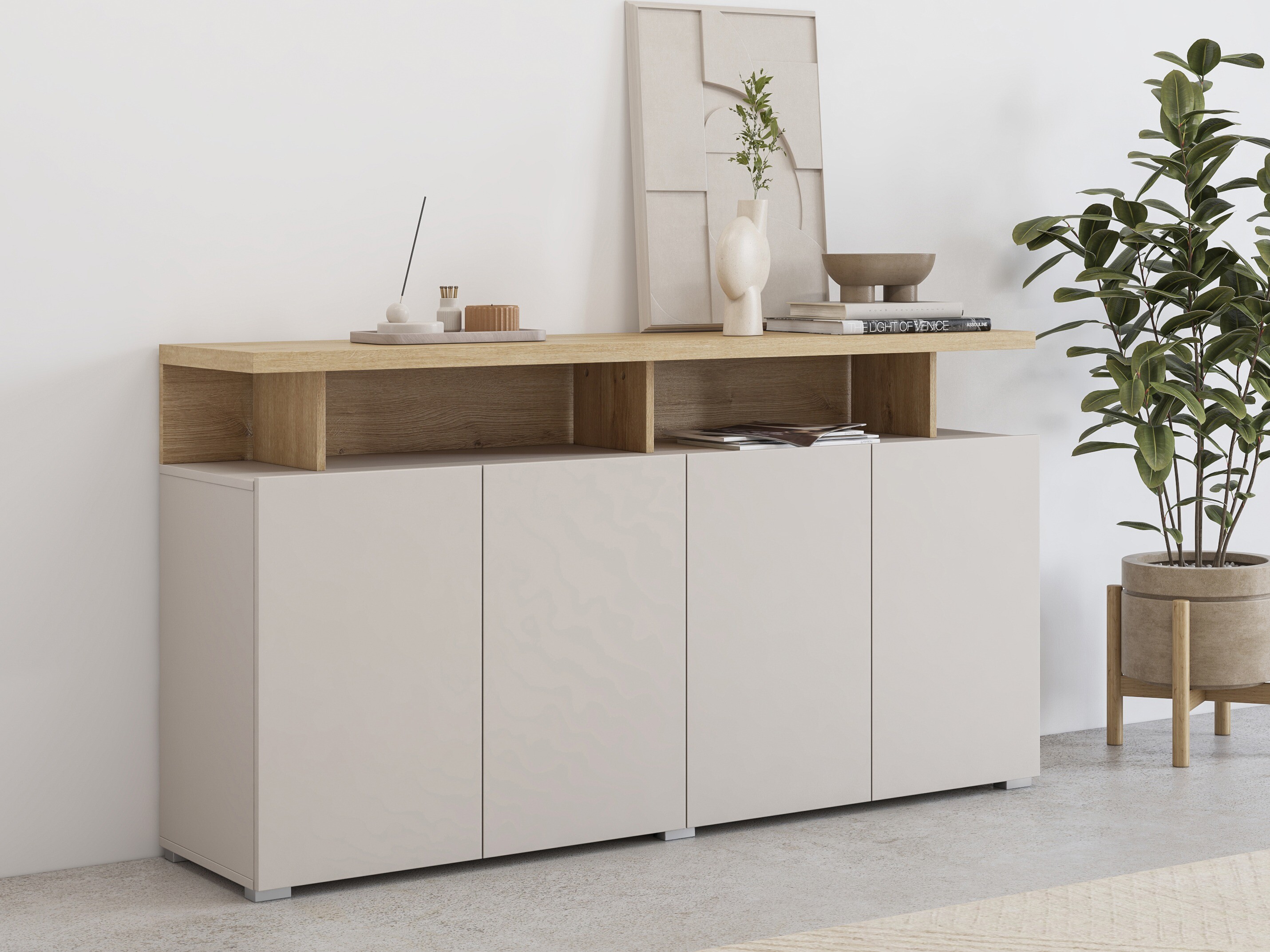 Madia Virvele 100 (Cachemire + Rovere chiaro)
