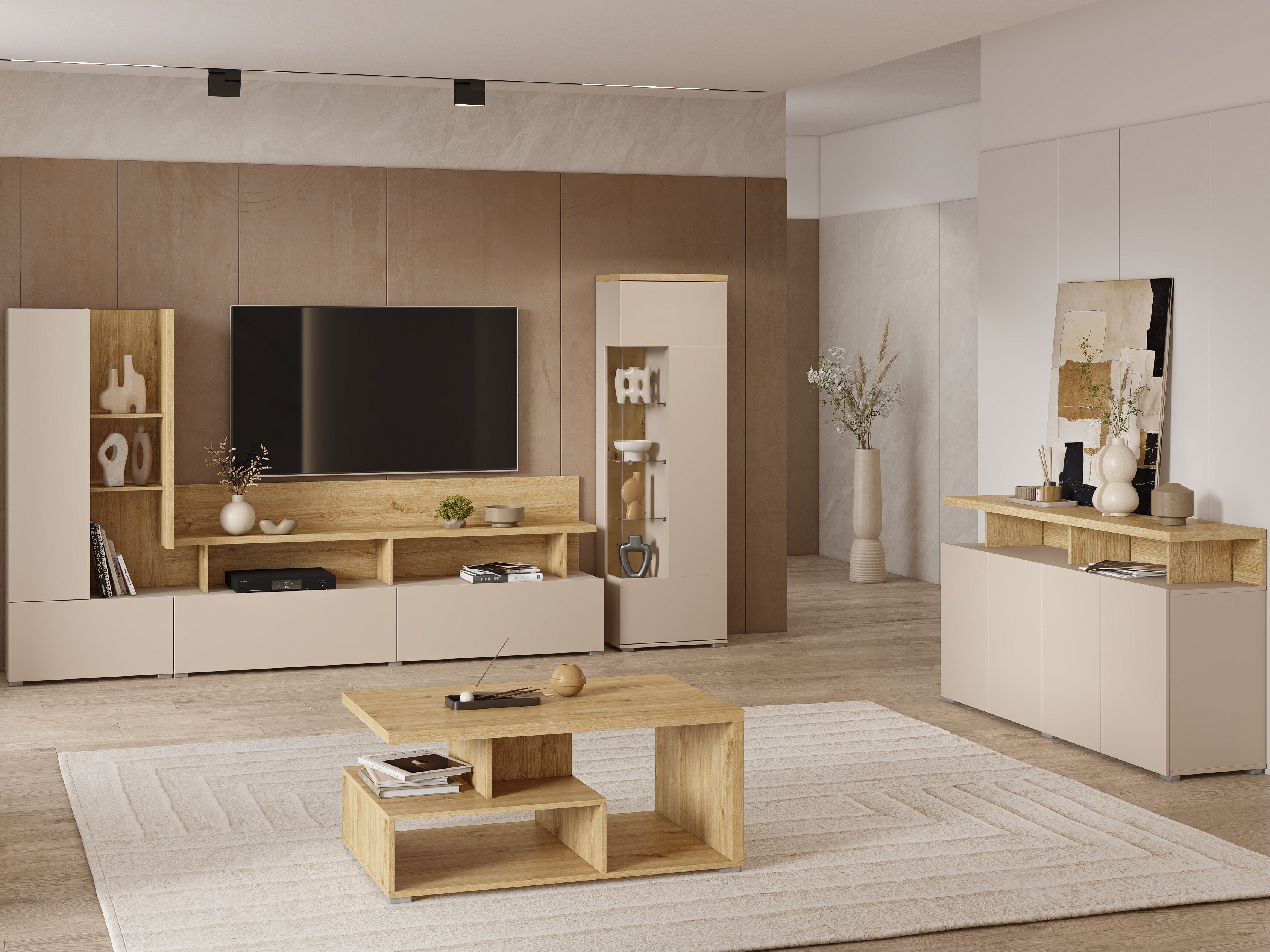 Madia Virvele 100 (Cachemire + Rovere chiaro)