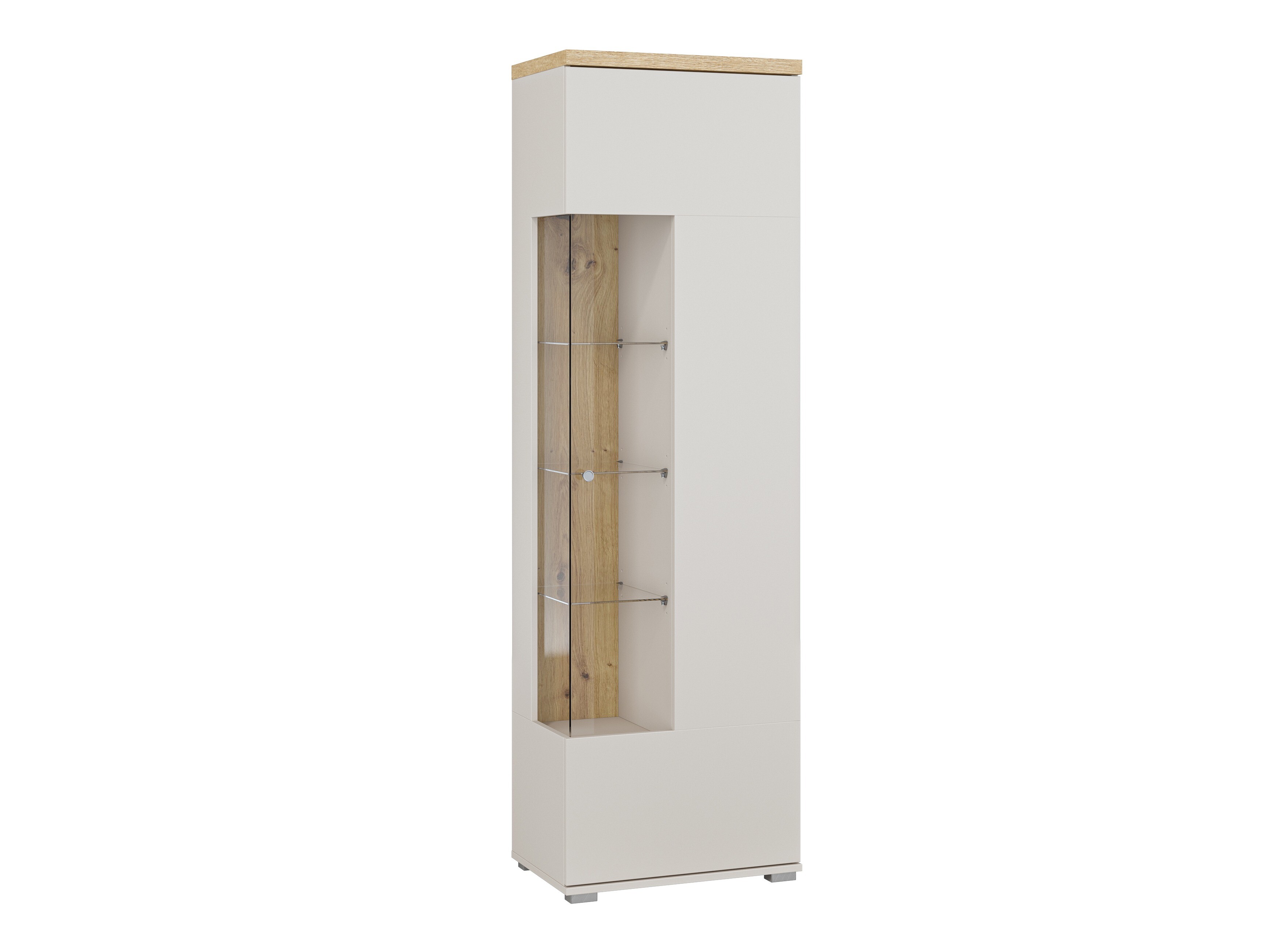 Scaffale Virvele 102 (Cachemire + Rovere chiaro)