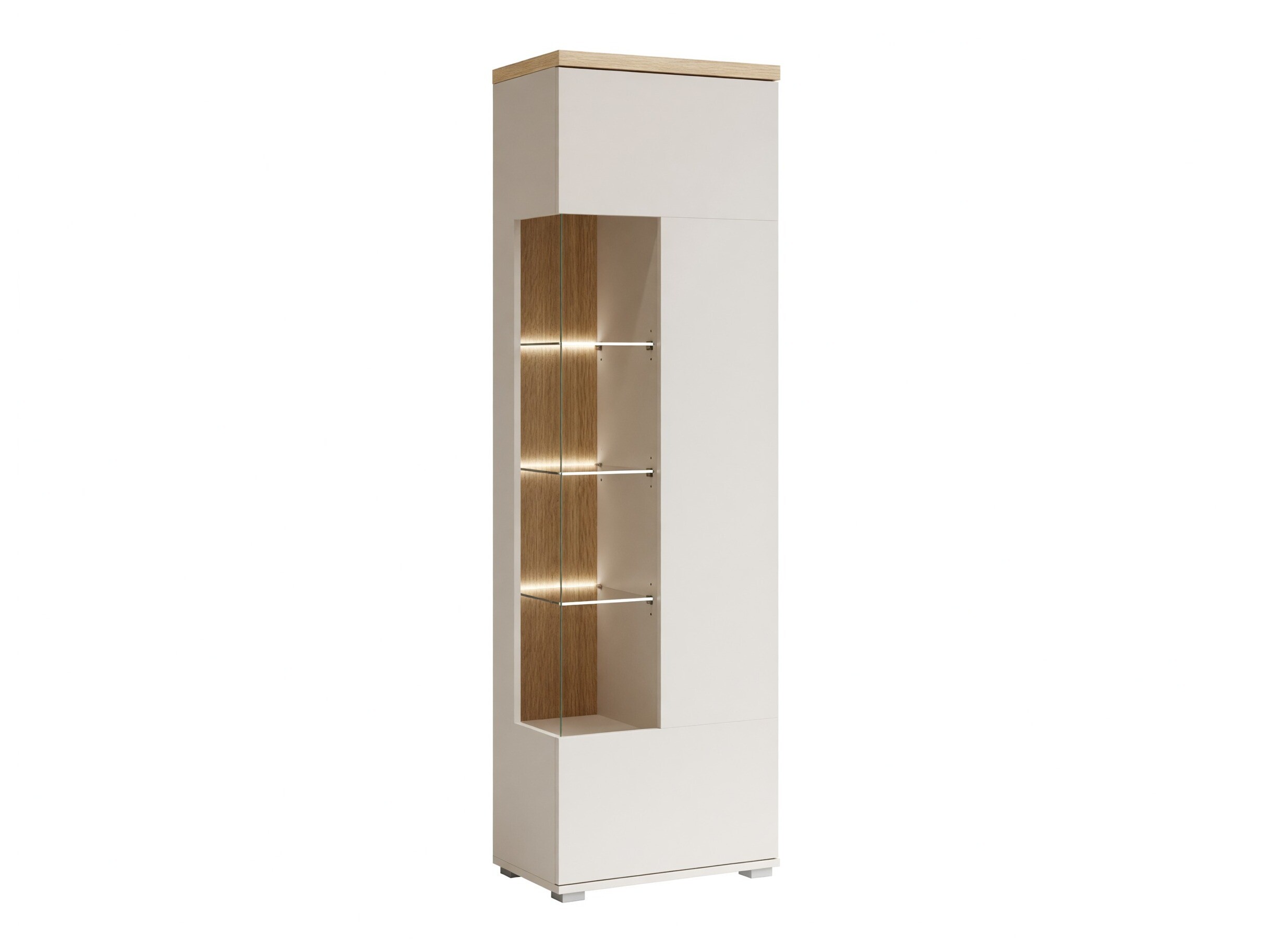 Scaffale Virvele 102 (Cachemire + Rovere chiaro)