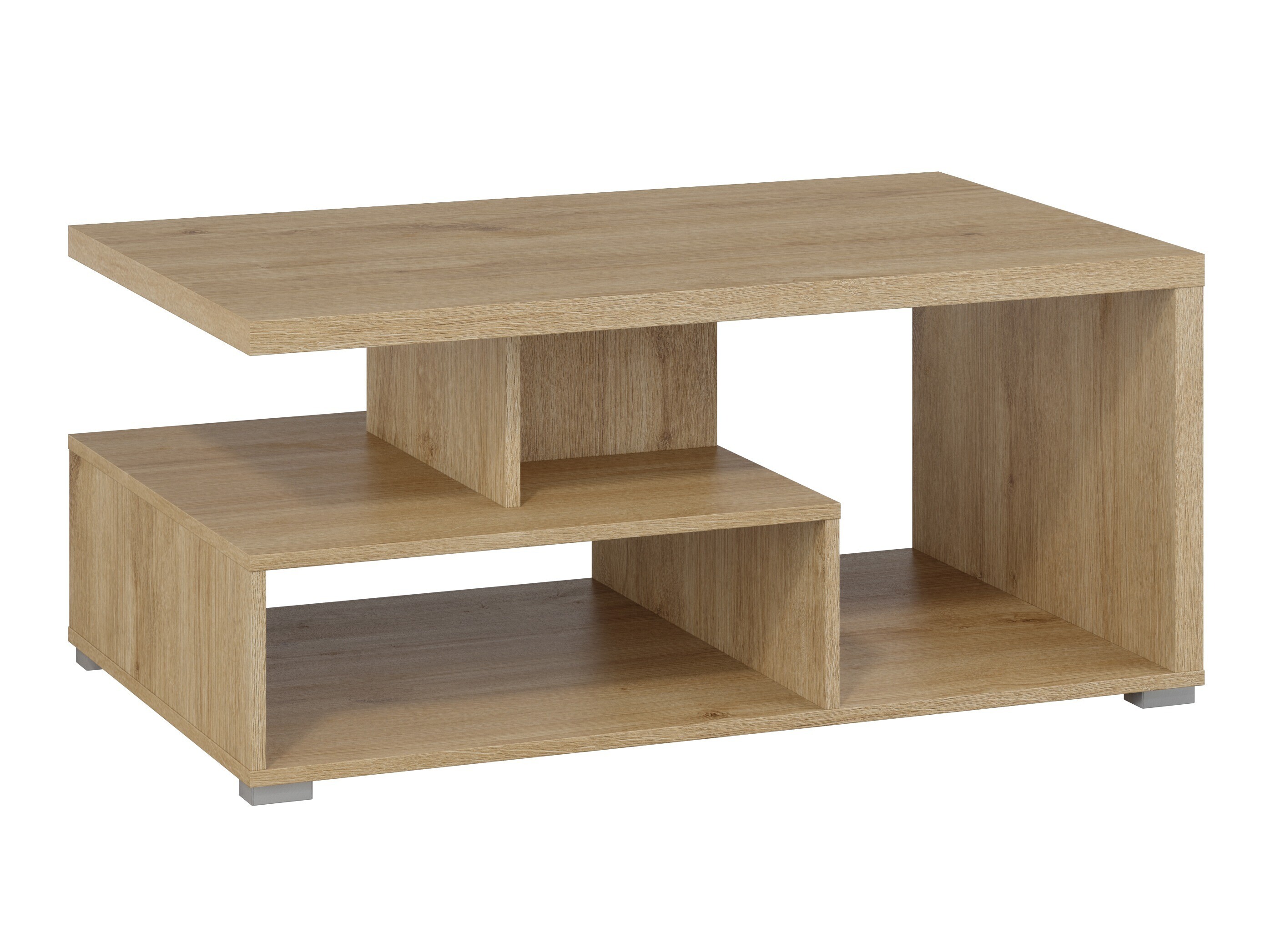 Parete attrezzata Virvele 103 (Cachemire + Rovere chiaro)