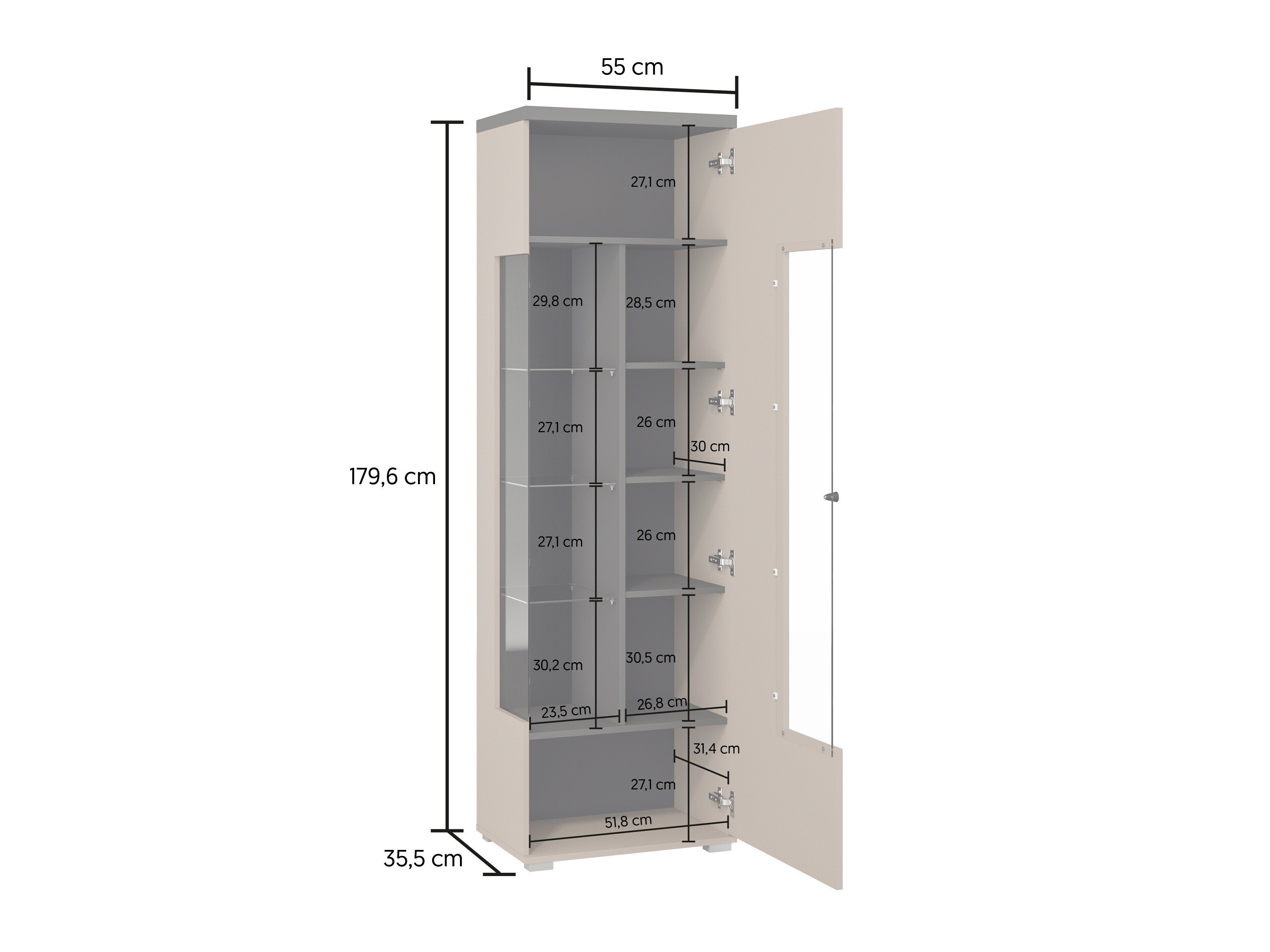 Scaffale Virvele 102 (Congo + Antracite)