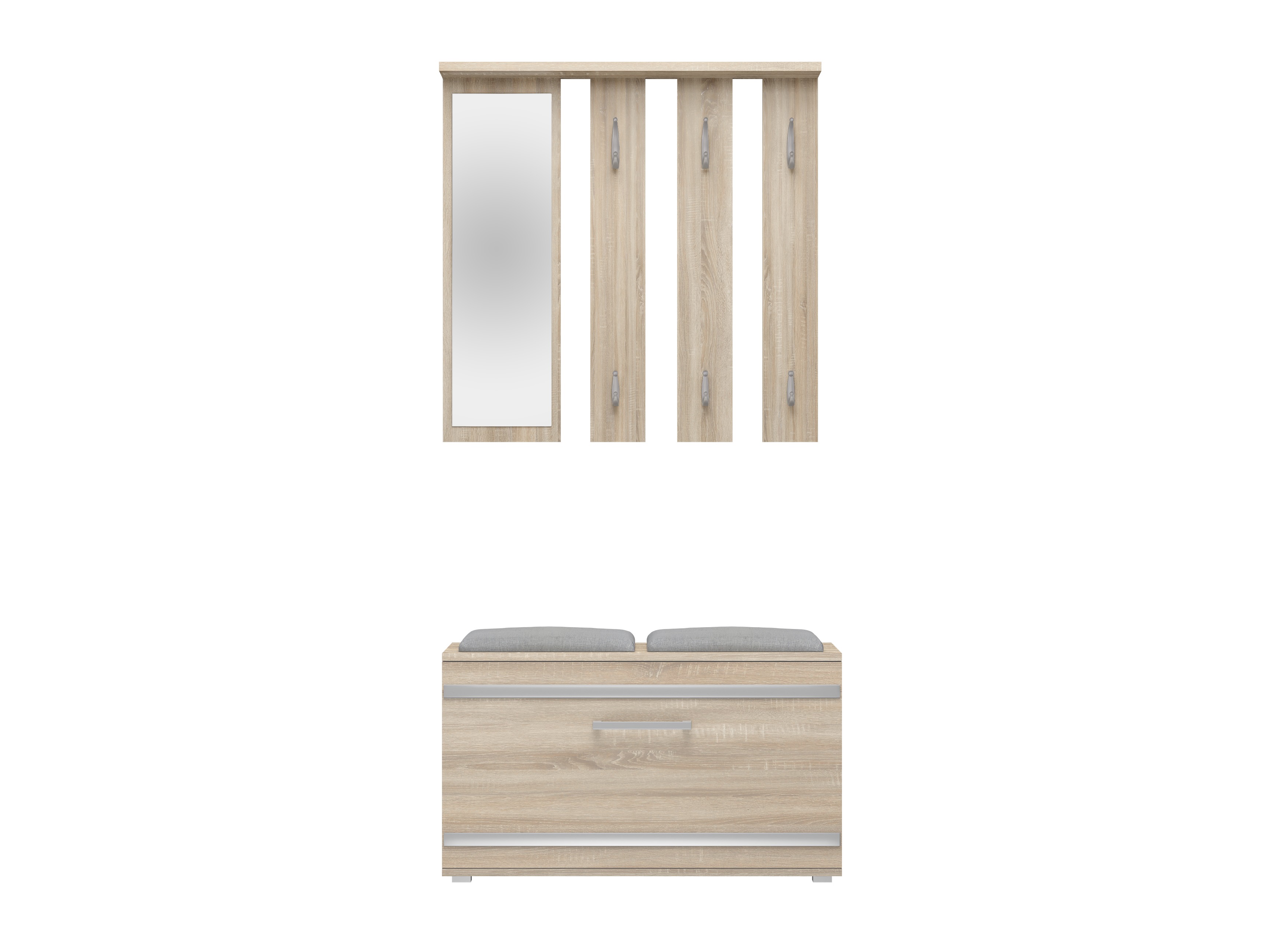 Set arredo da corridoio Mandeville 396 (Sonoma quercia)