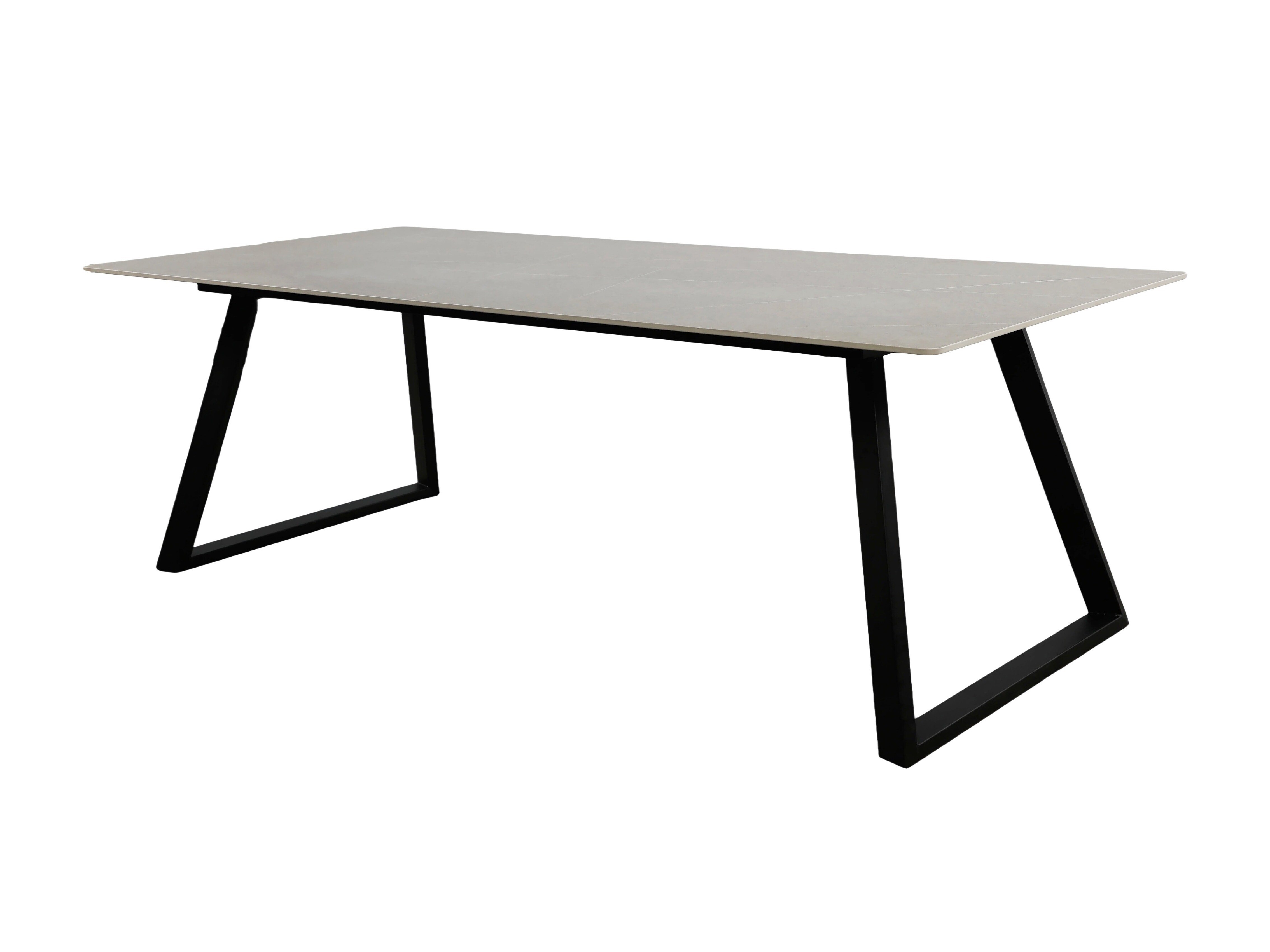 Tavolo Dallas 5355 (Grigio scuro + Nero)