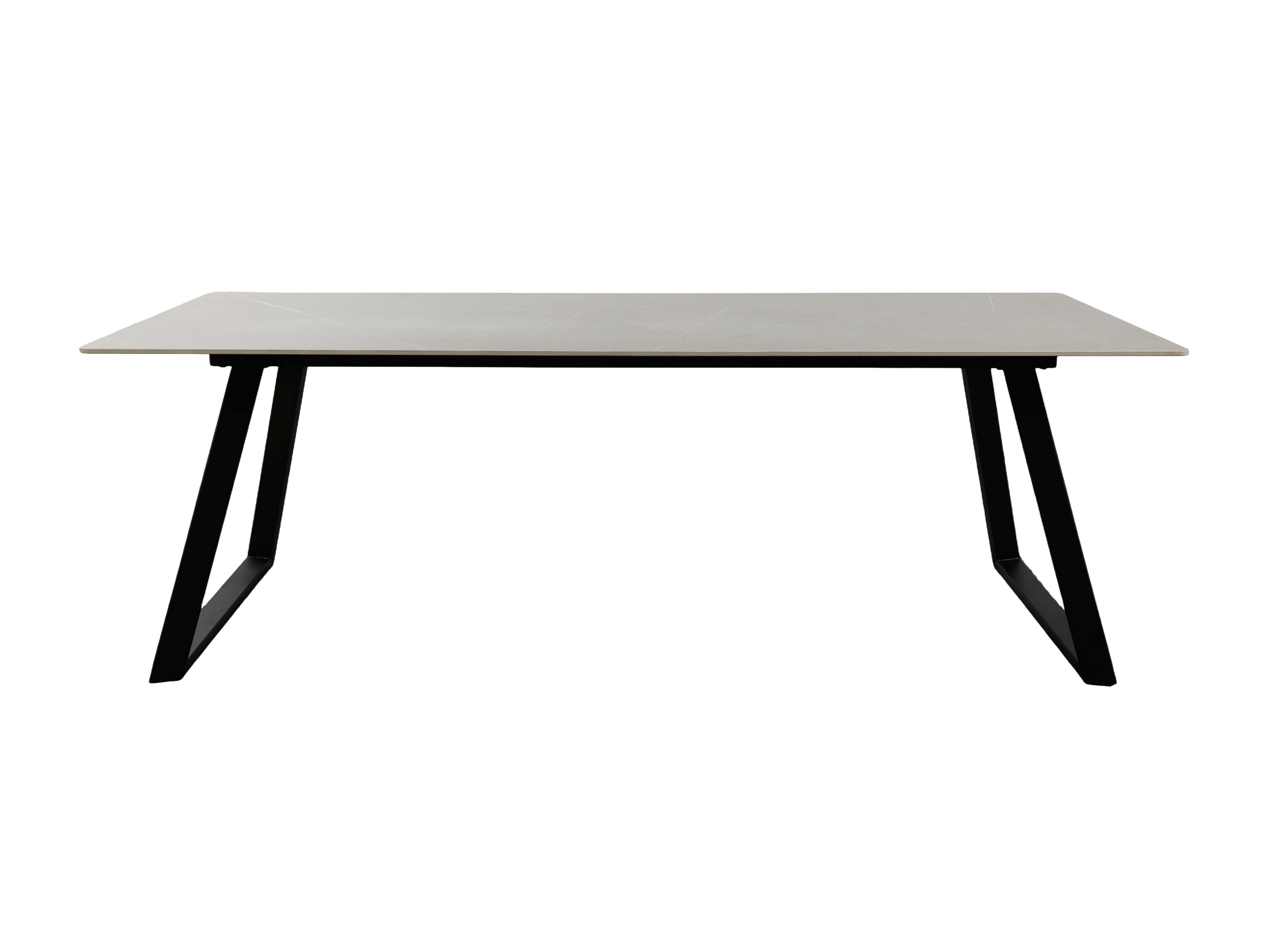 Tavolo Dallas 5355 (Grigio scuro + Nero)