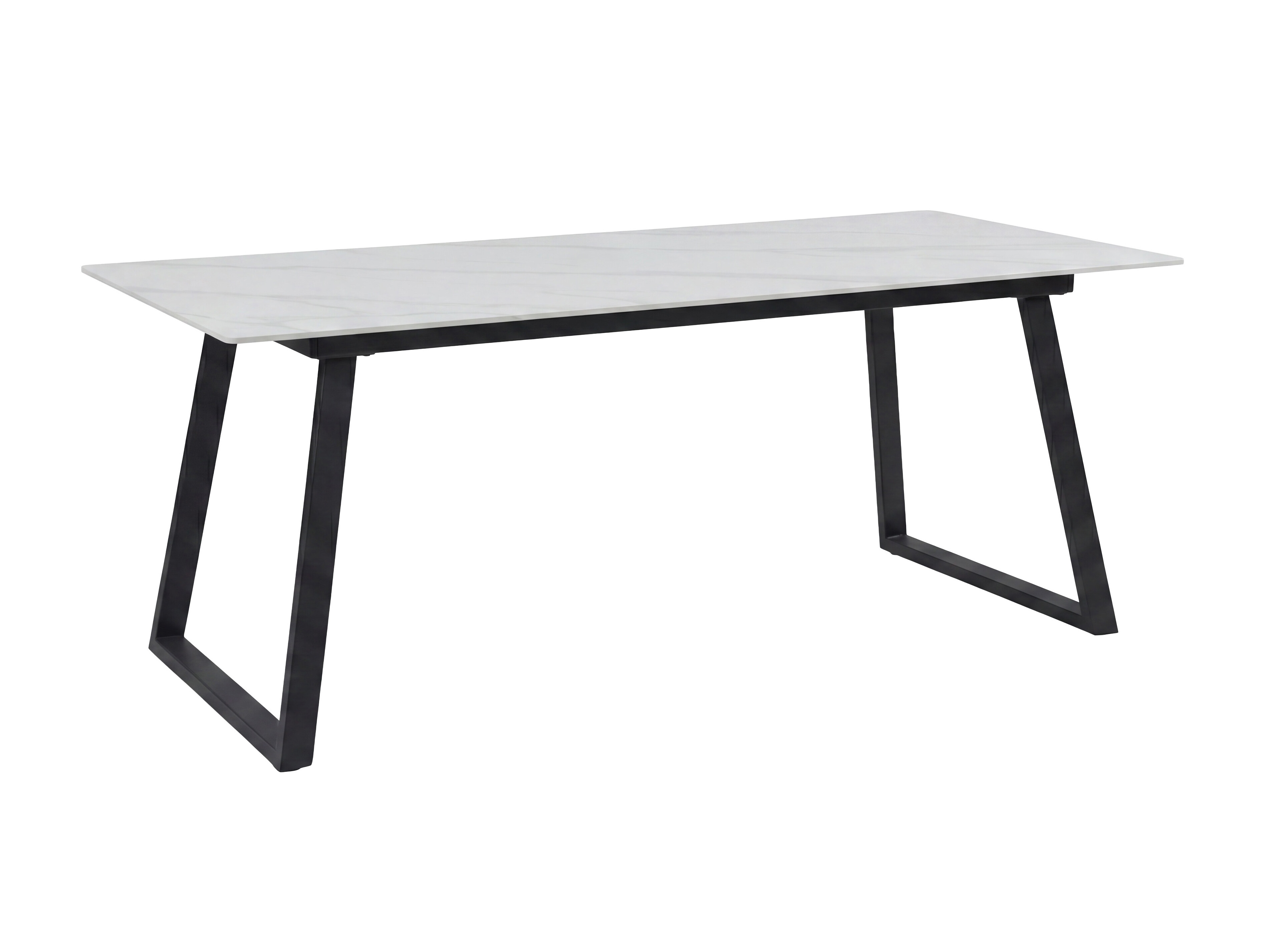Tavolo Dallas 5355 (Marmo bianco + Nero)