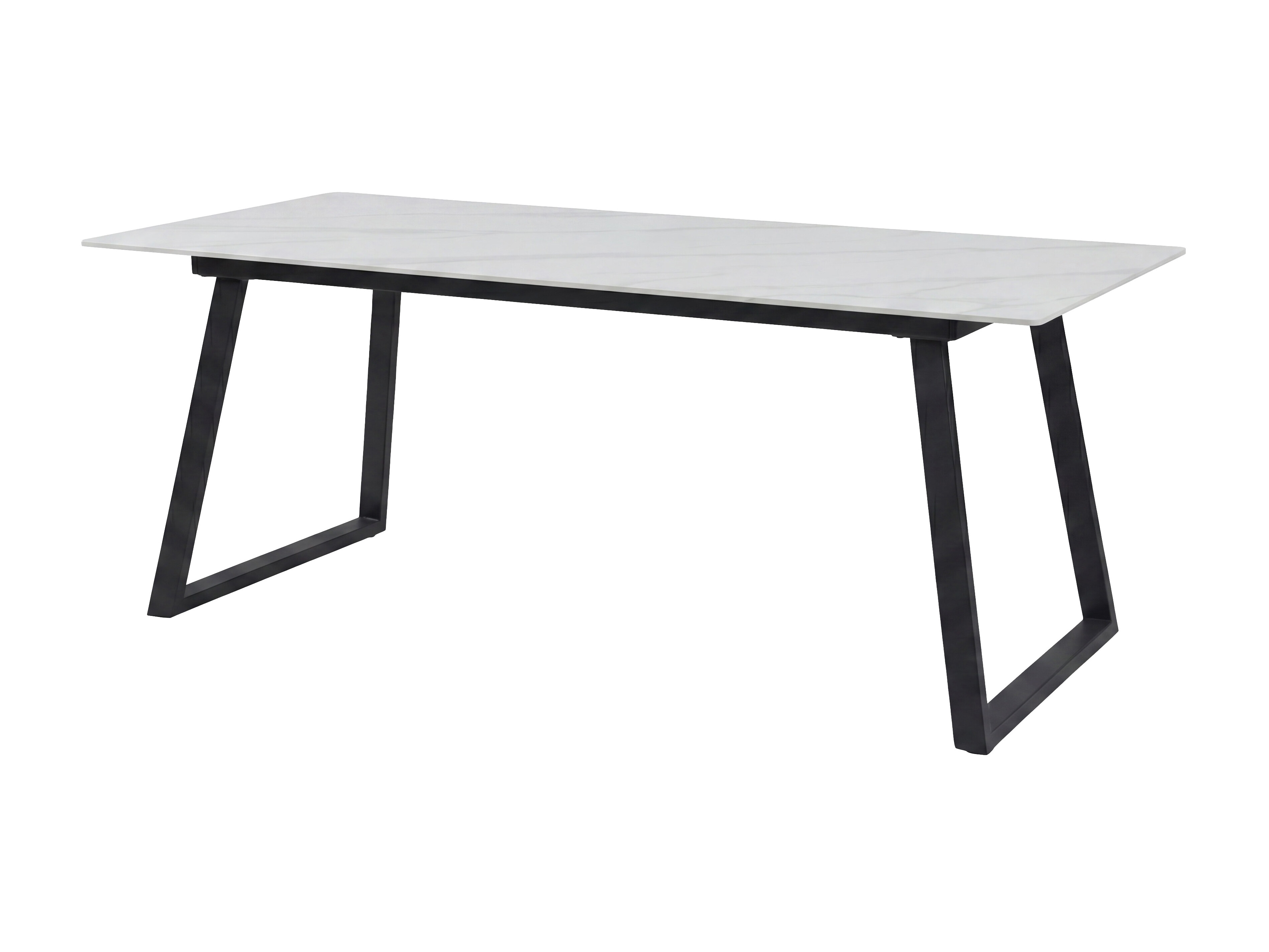 Tavolo Dallas 5355 (Marmo bianco + Nero)