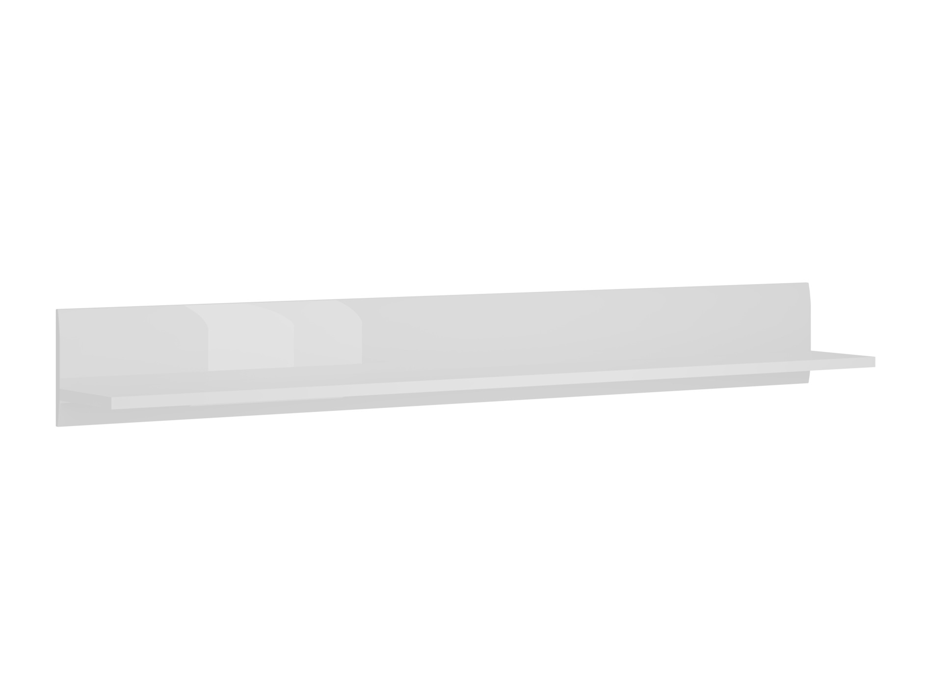 Mensola Ophsalu 101 (Bianco + Bianco lucido)