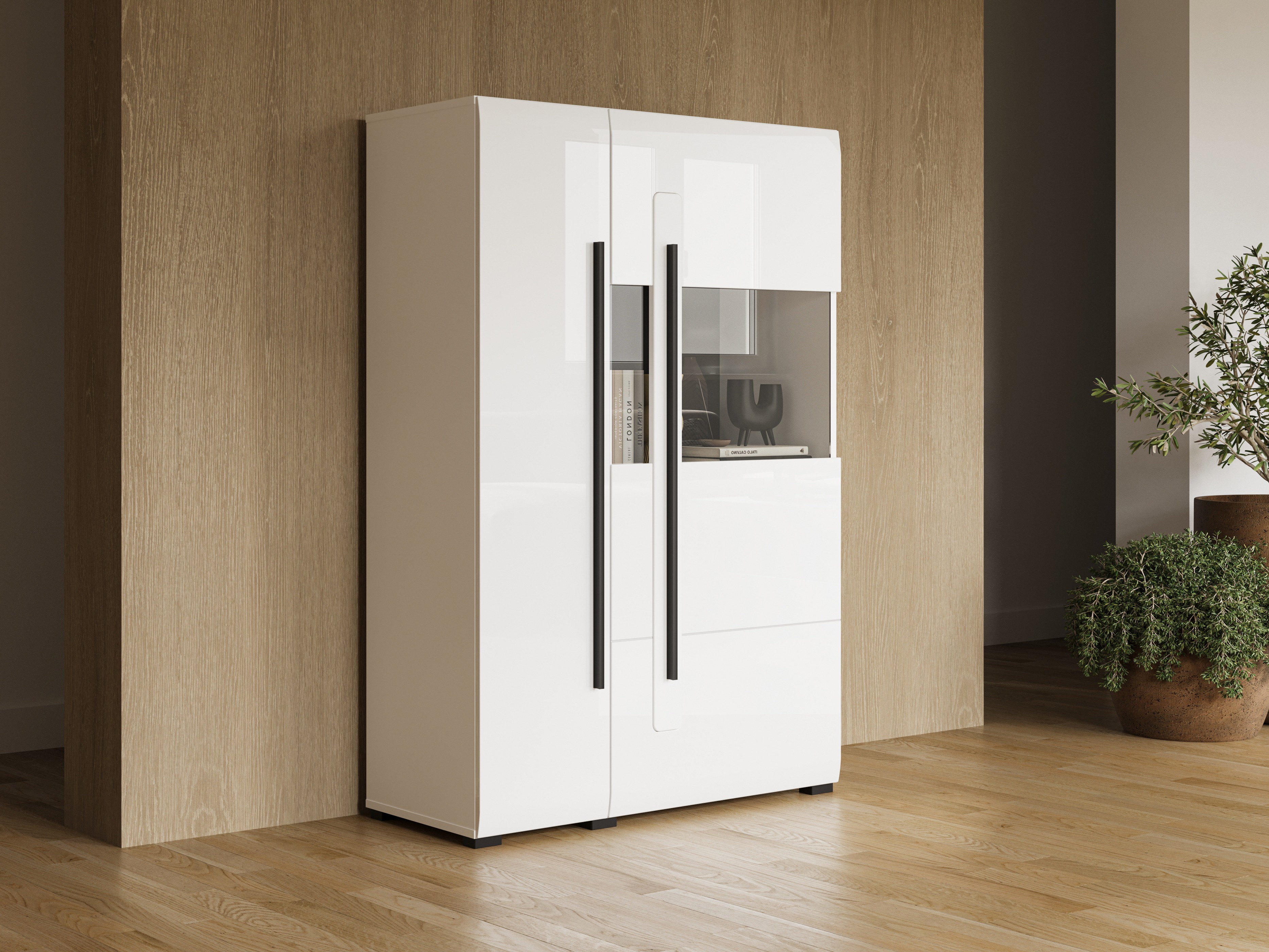 Madia Ophsalu 105 (Bianco + Bianco lucido)