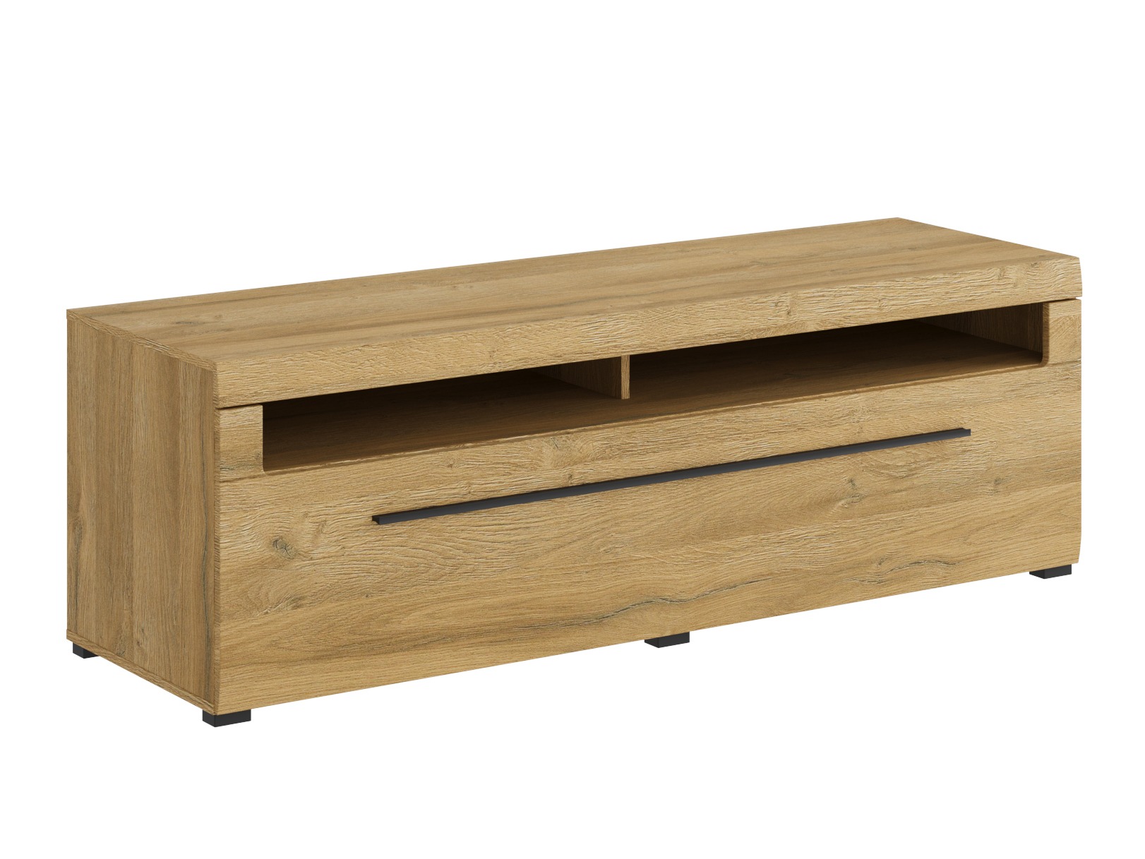 Mobile porta TV Ophsalu 104 (Nipote di quercia)