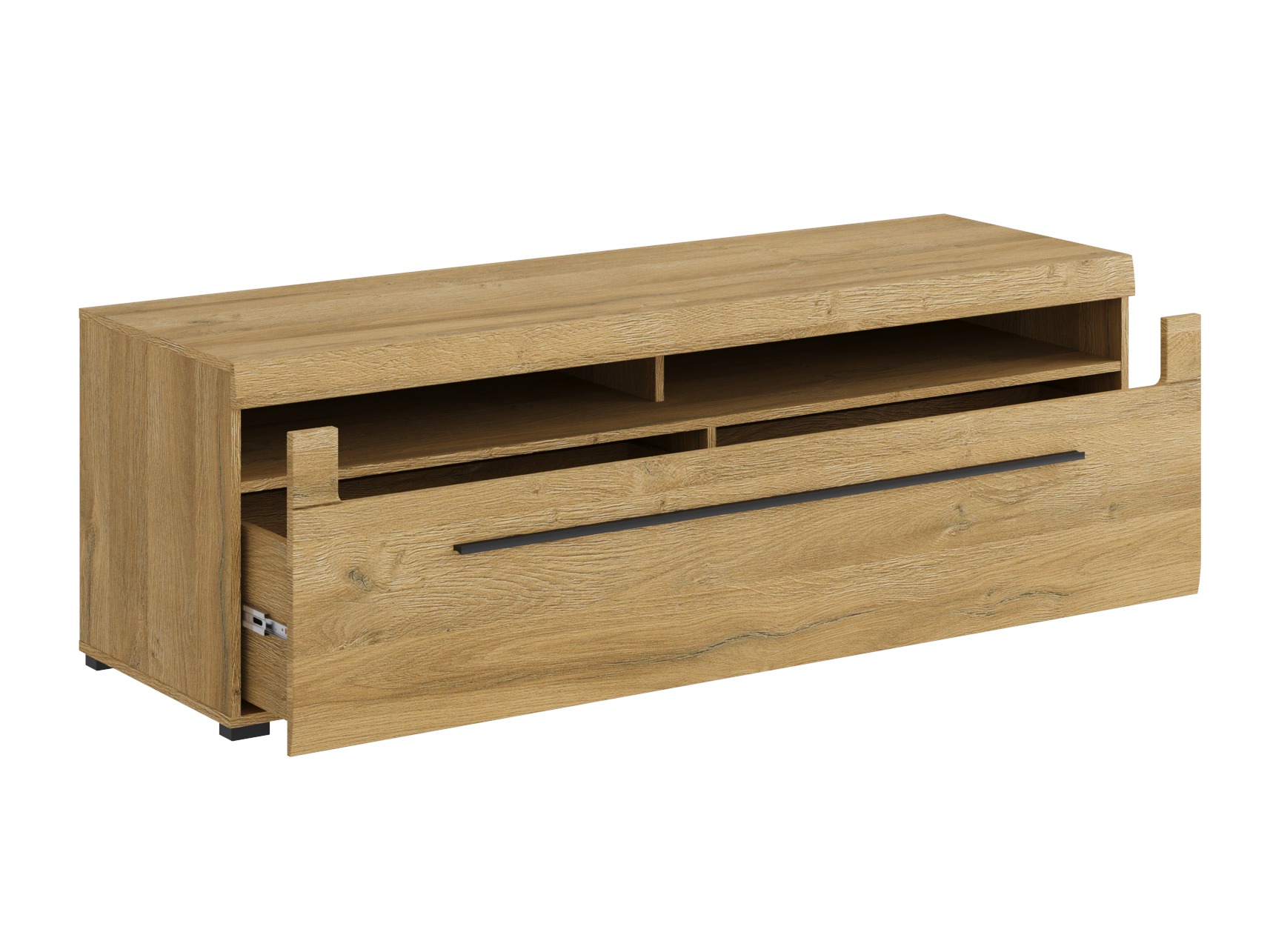 Mobile porta TV Ophsalu 104 (Nipote di quercia)