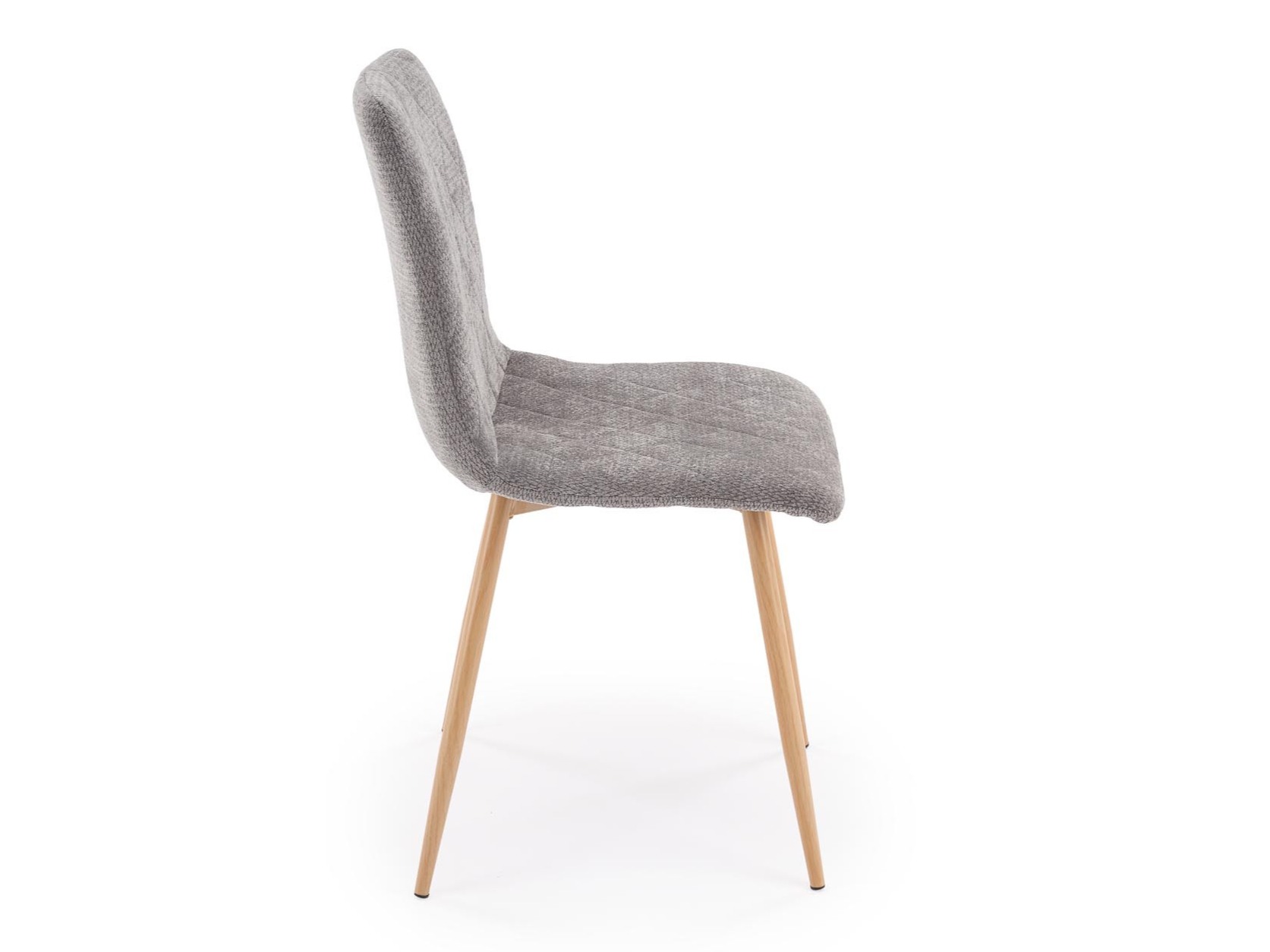 Sedia Houston 1731 (Grigio + Luminoso legno)