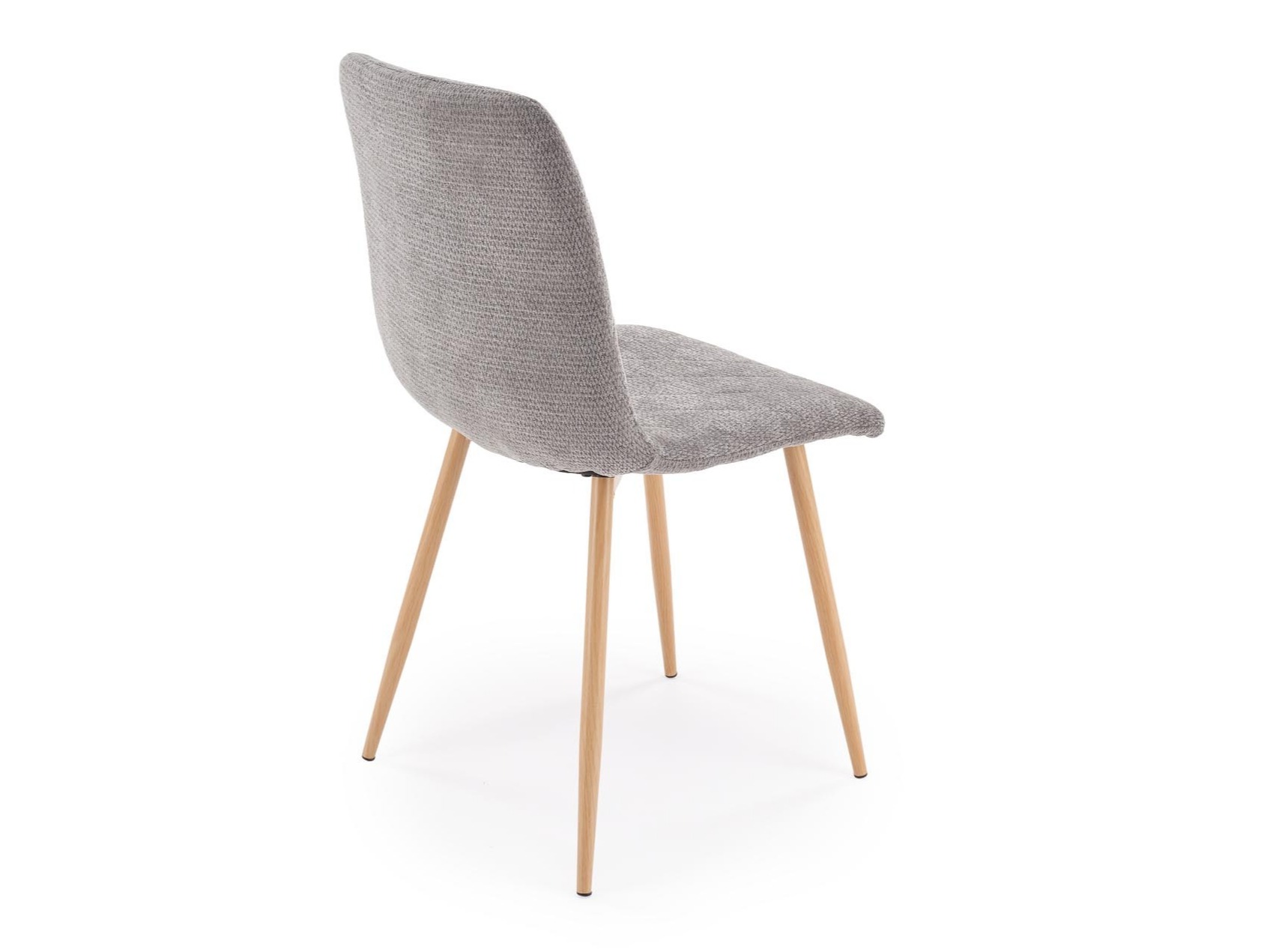 Sedia Houston 1731 (Grigio + Luminoso legno)