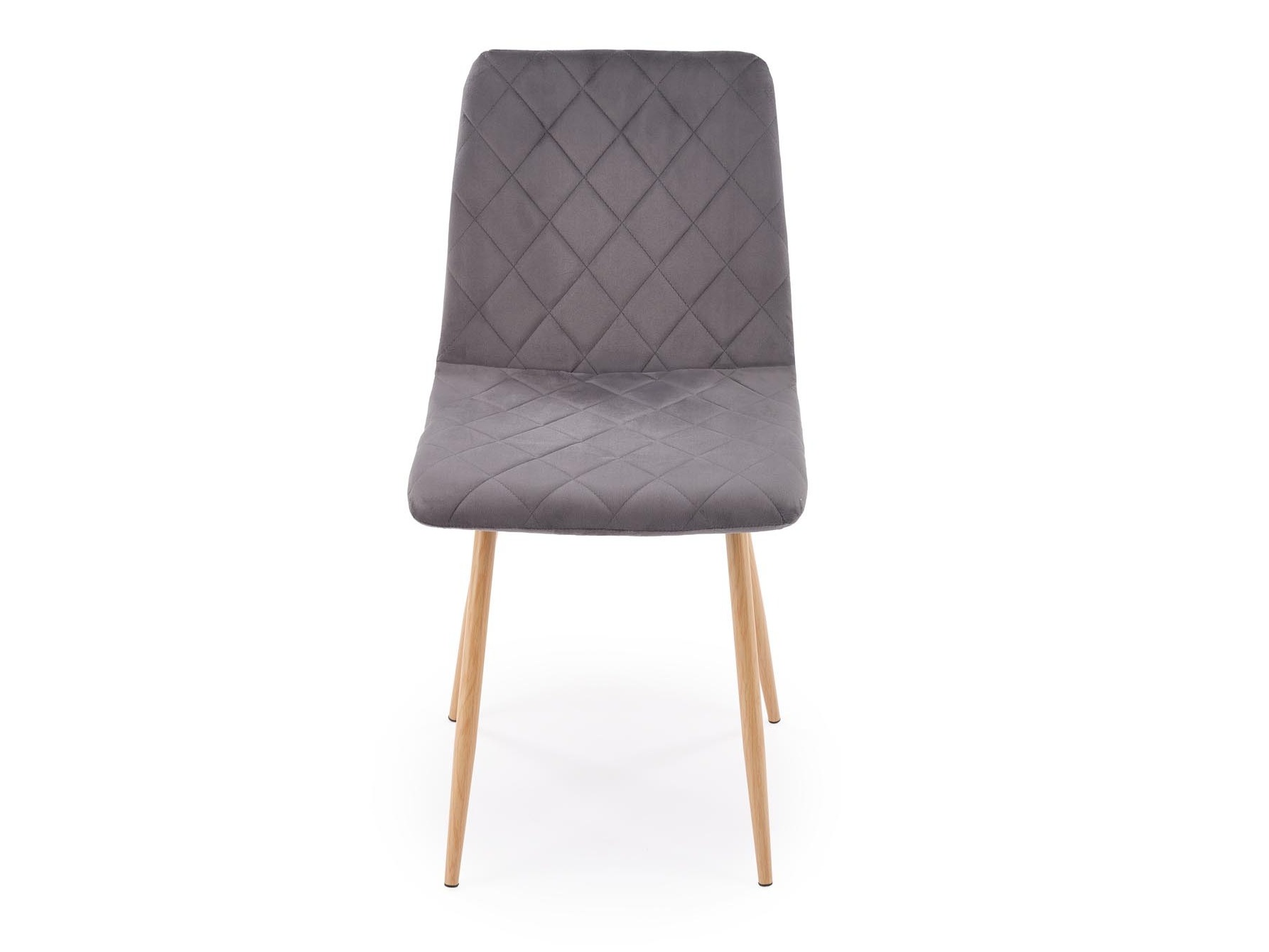 Sedia Houston 1731 (Grigio scuro + Luminoso legno)