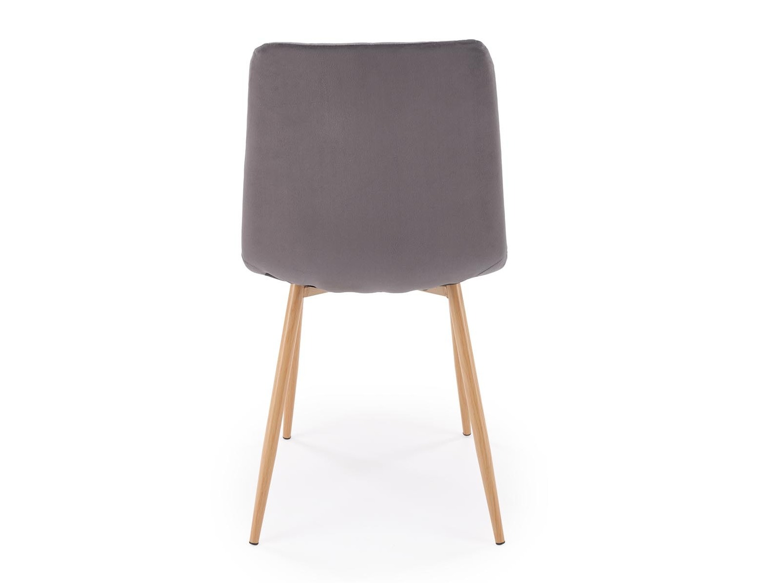 Sedia Houston 1731 (Grigio scuro + Luminoso legno)
