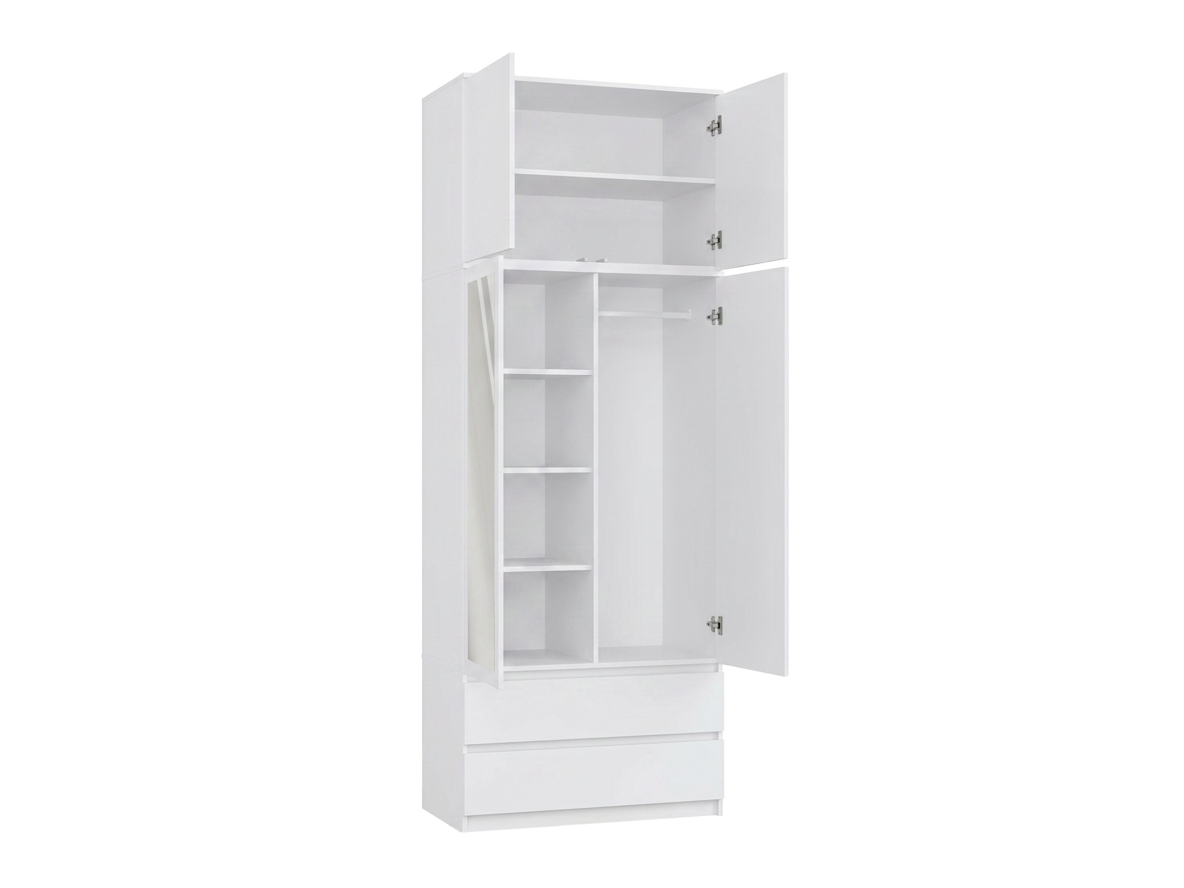 Armadio Elbvelu 137 (Bianco)