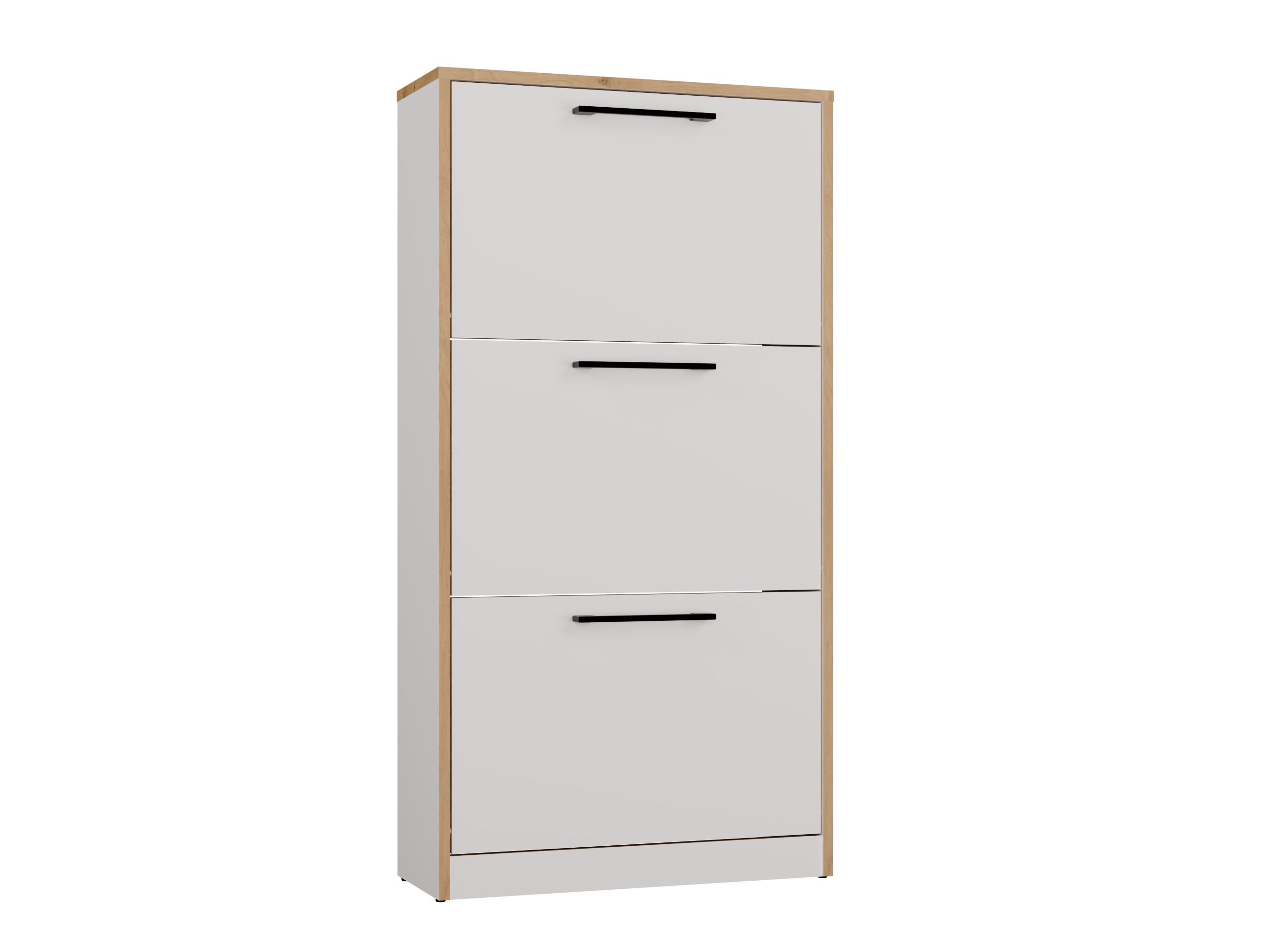 Scarpiera Mandeville 224 (Bianco + Rovere Artisan)