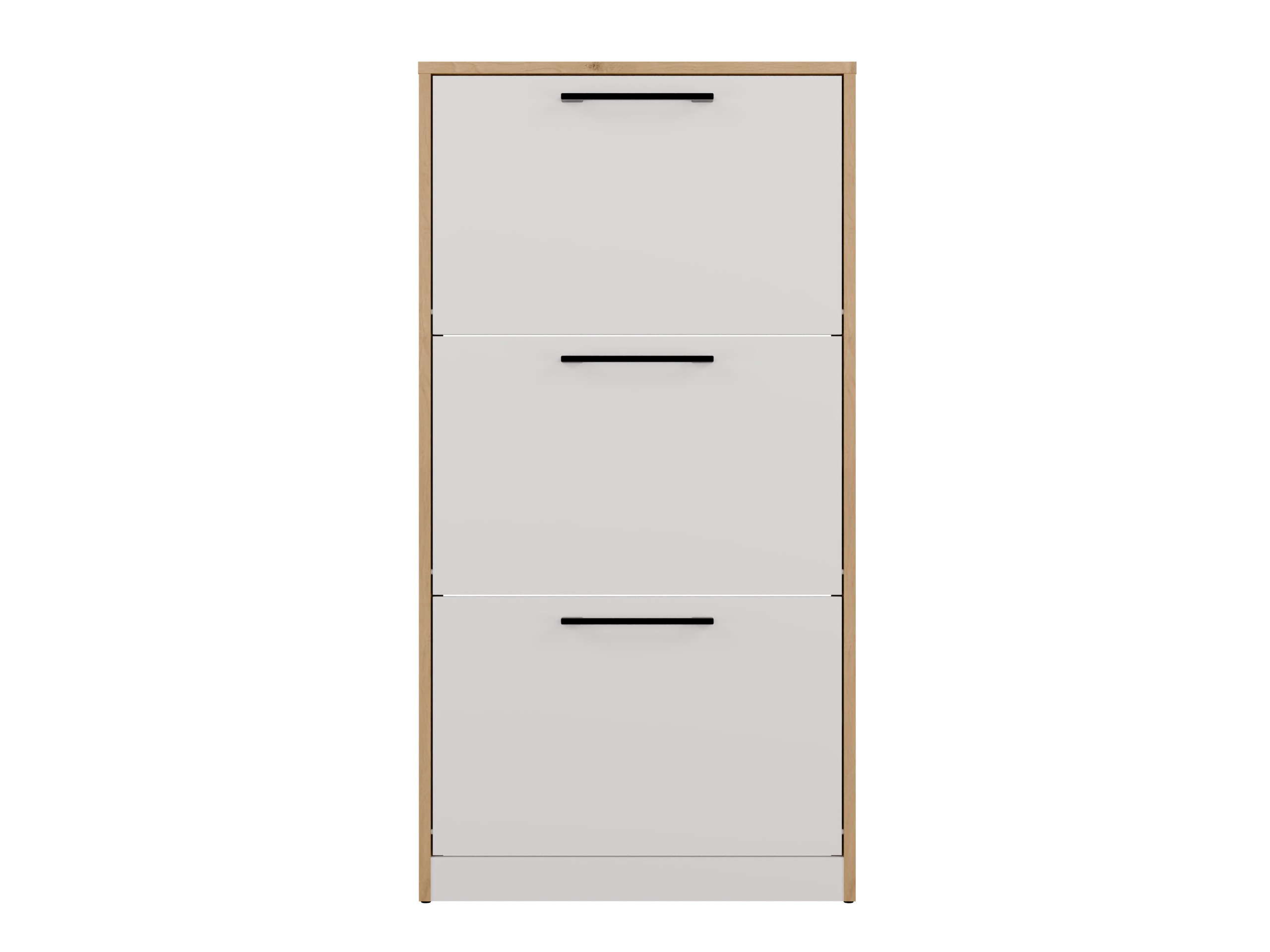 Scarpiera Mandeville 224 (Bianco + Rovere Artisan)