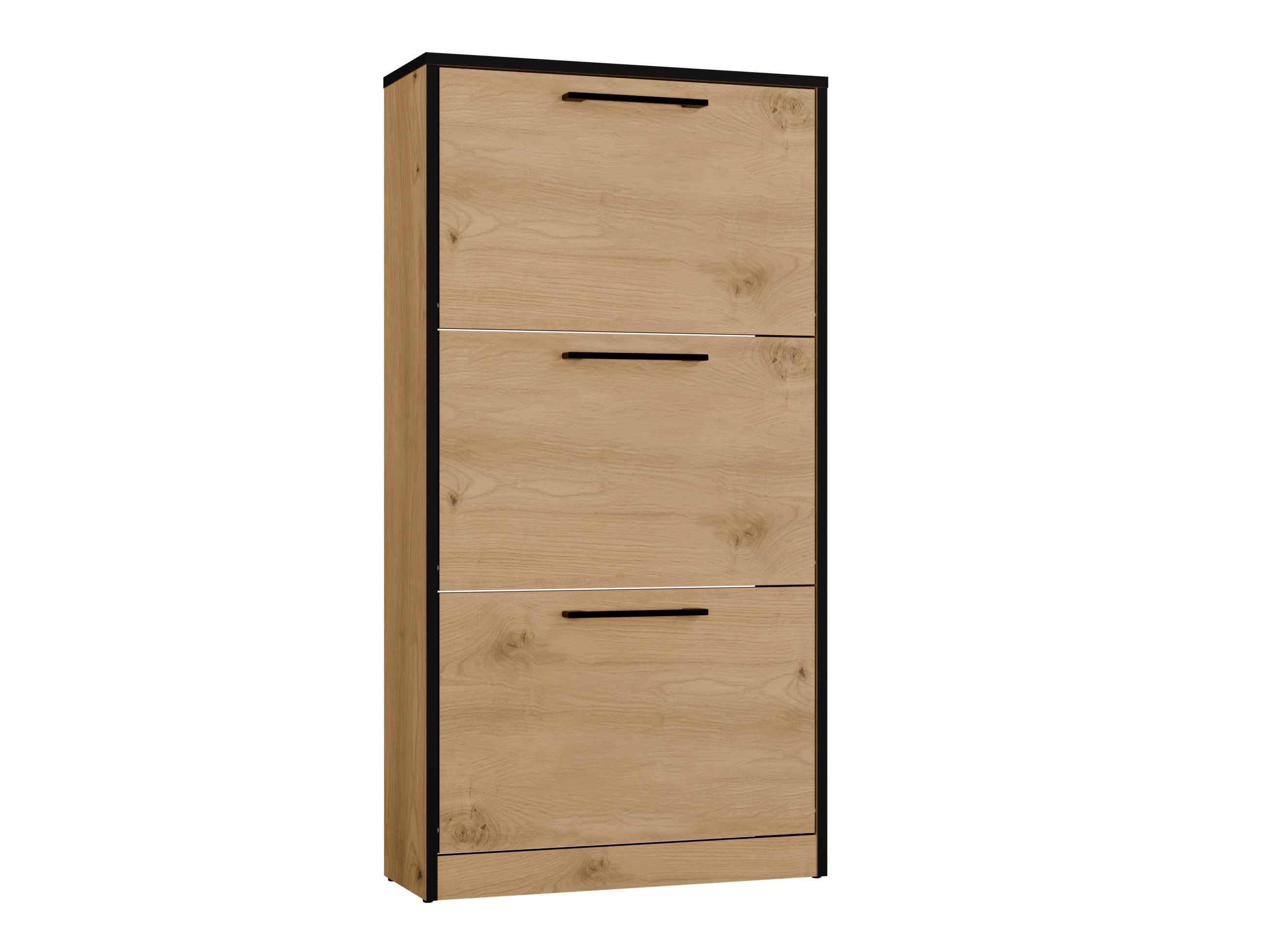 Scarpiera Mandeville 224 (Rovere Artisan + Nero)