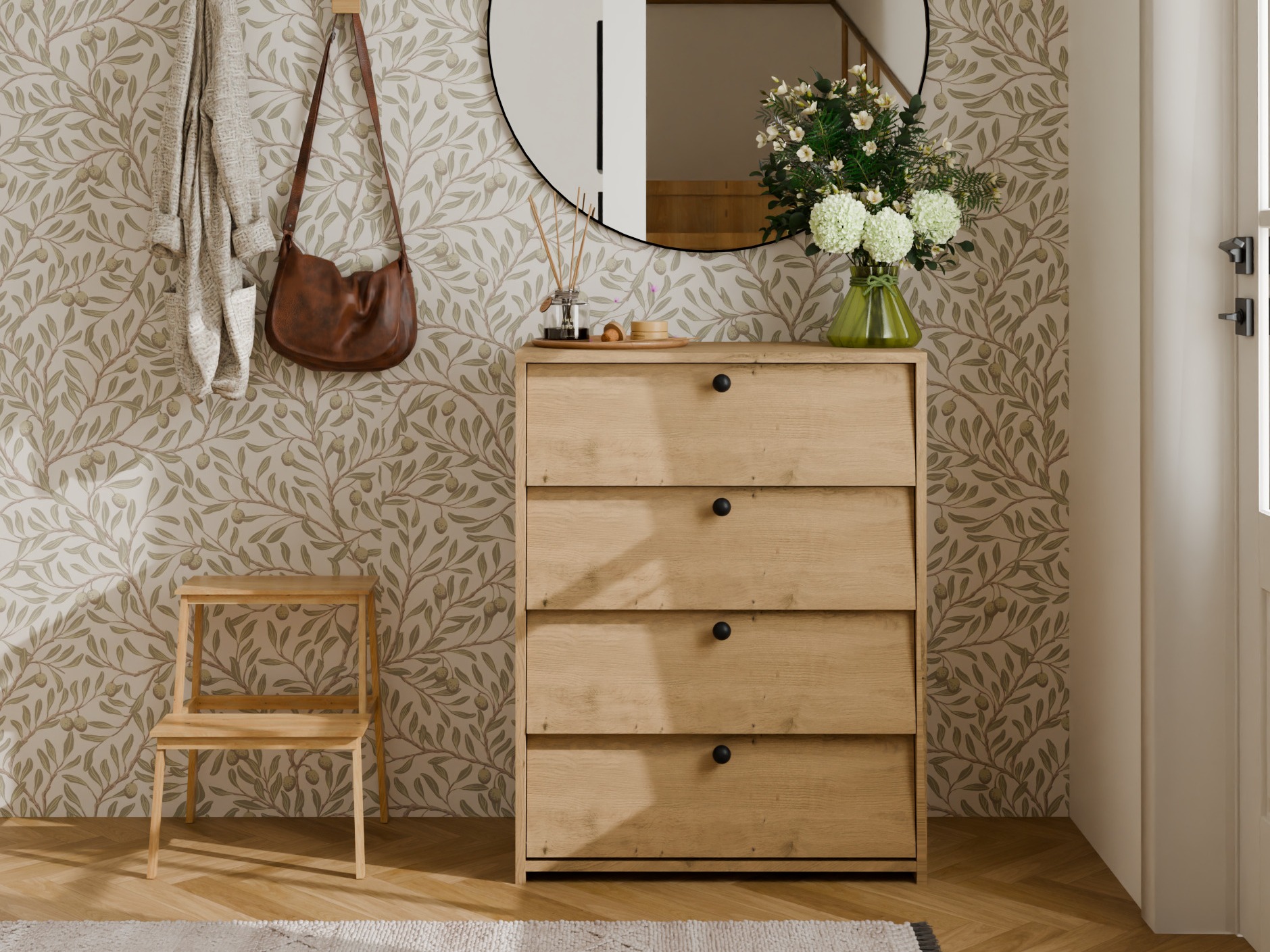 Scarpiera Mandeville 401 (Rovere Artisan)