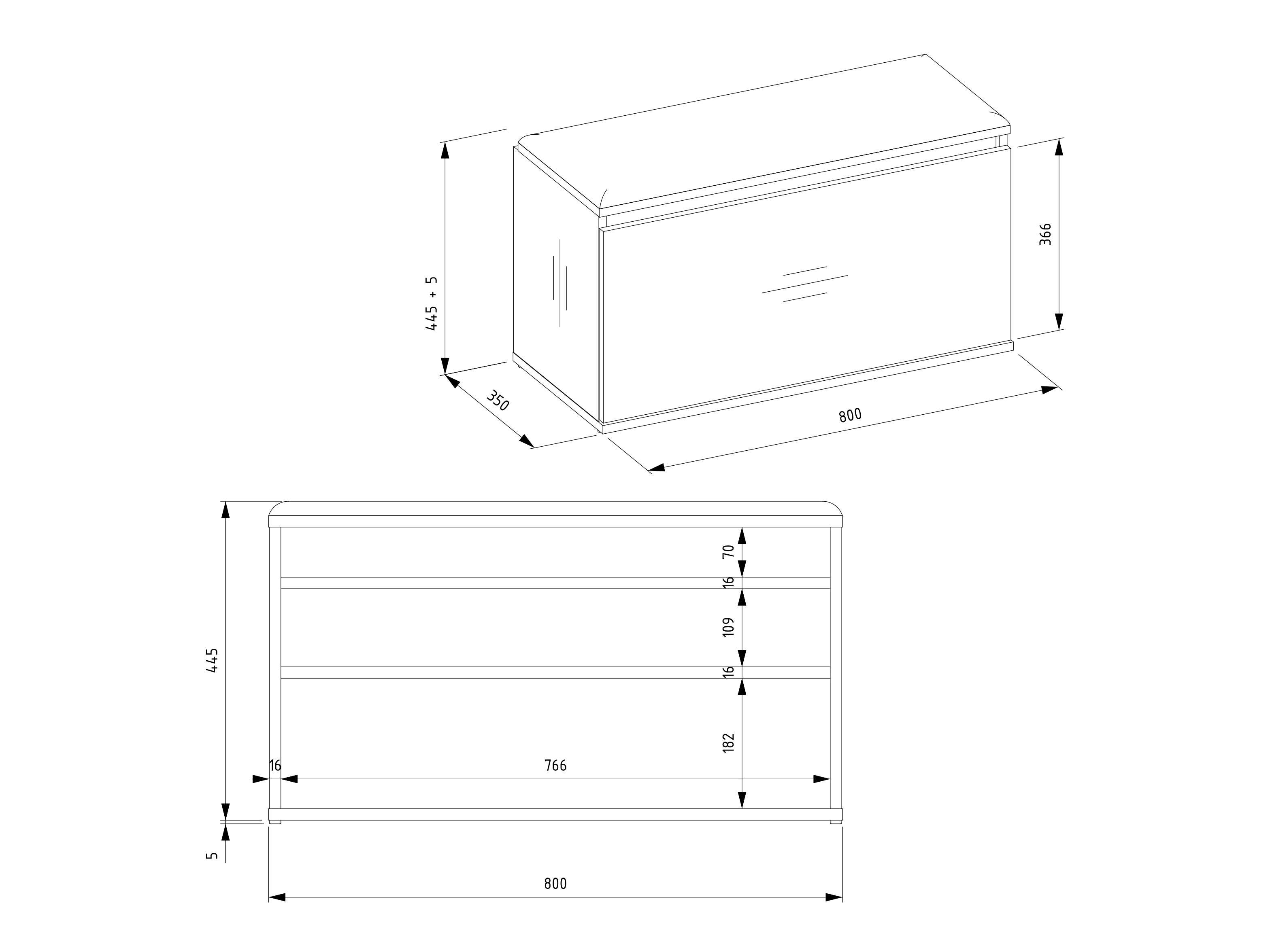 Set arredo da corridoio Mandeville 402