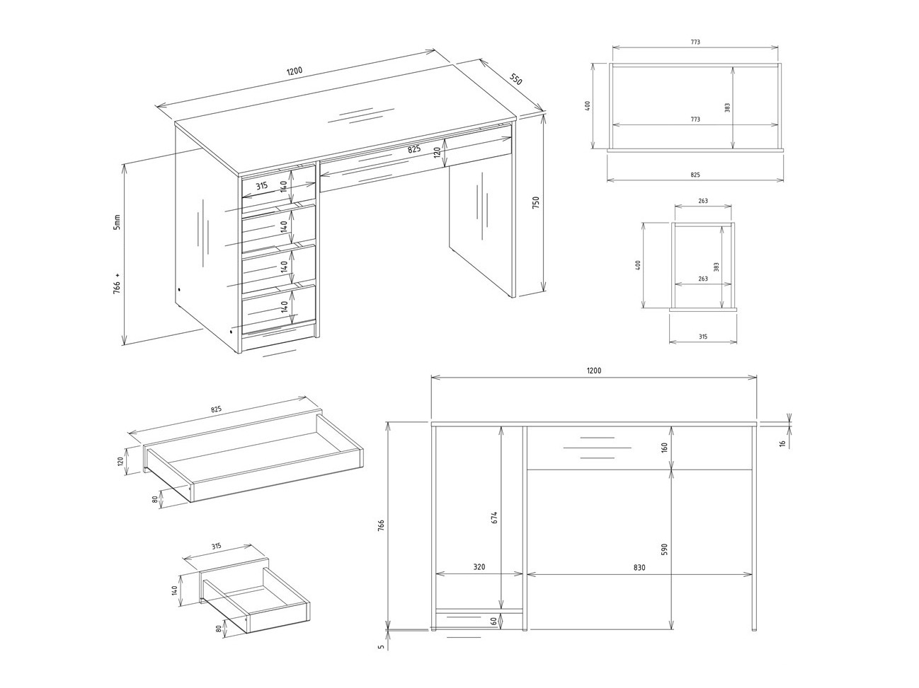Set ufficio Elbvelu 138