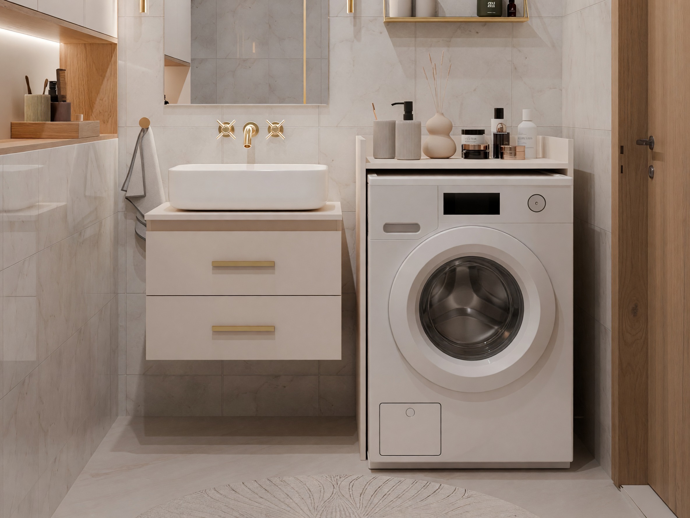 Mensola del bagno Balelbo 102 (Cachemire)