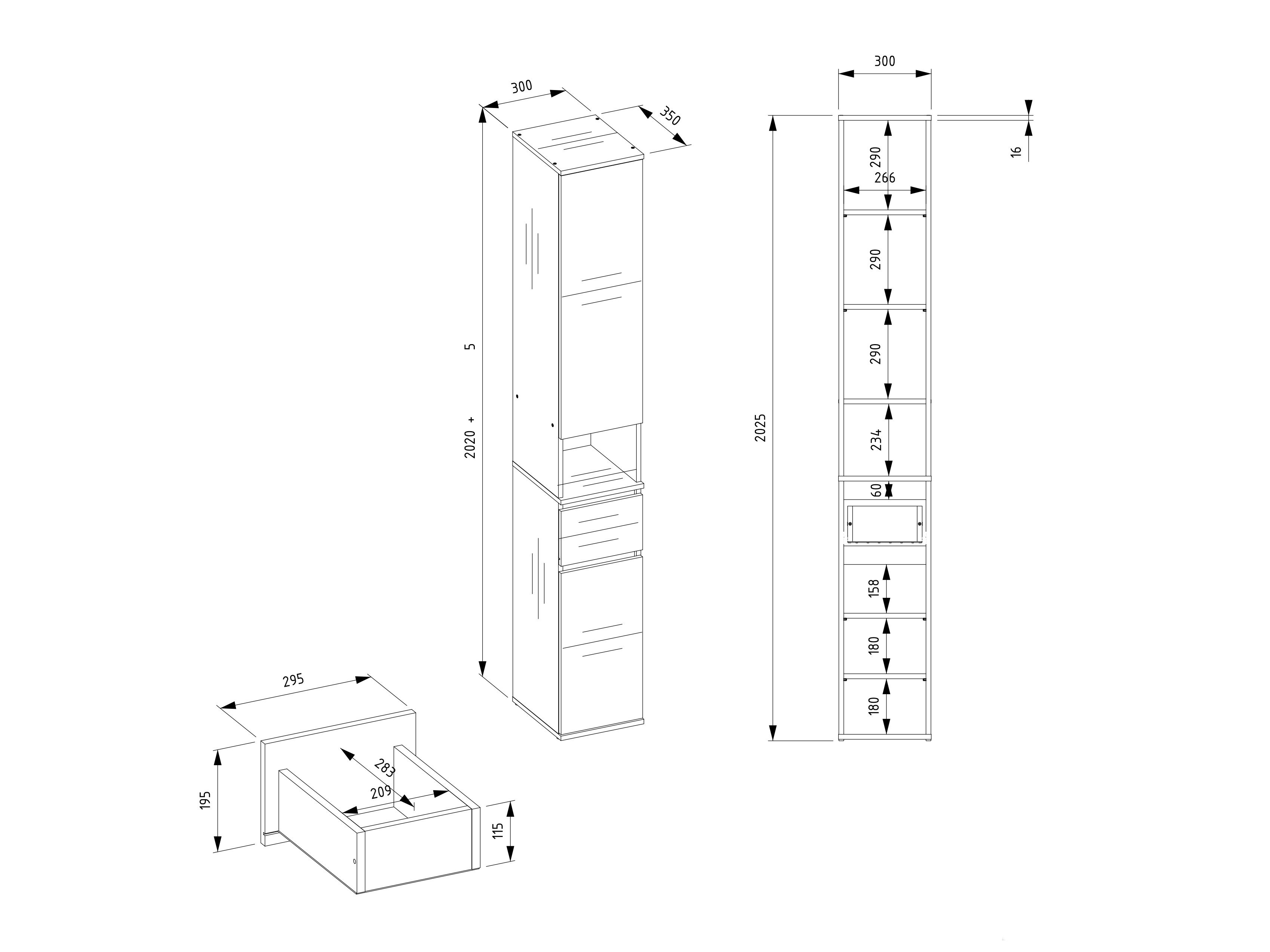 Scaffale Mandeville 403